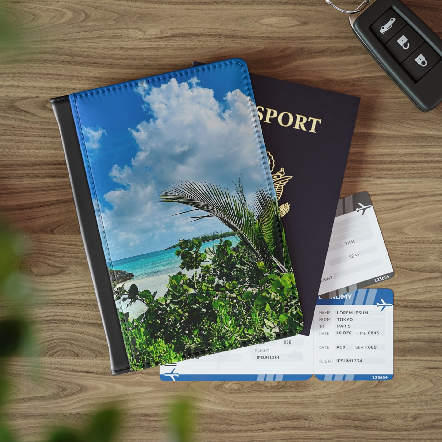 Passport Cover - "Sea Turtle Cove"