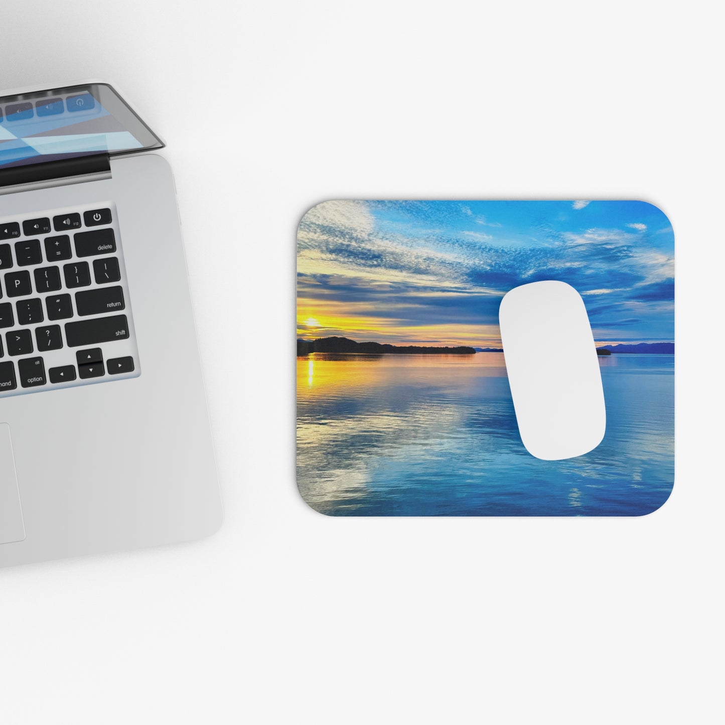 Mouse Pad — "Frosted Light"