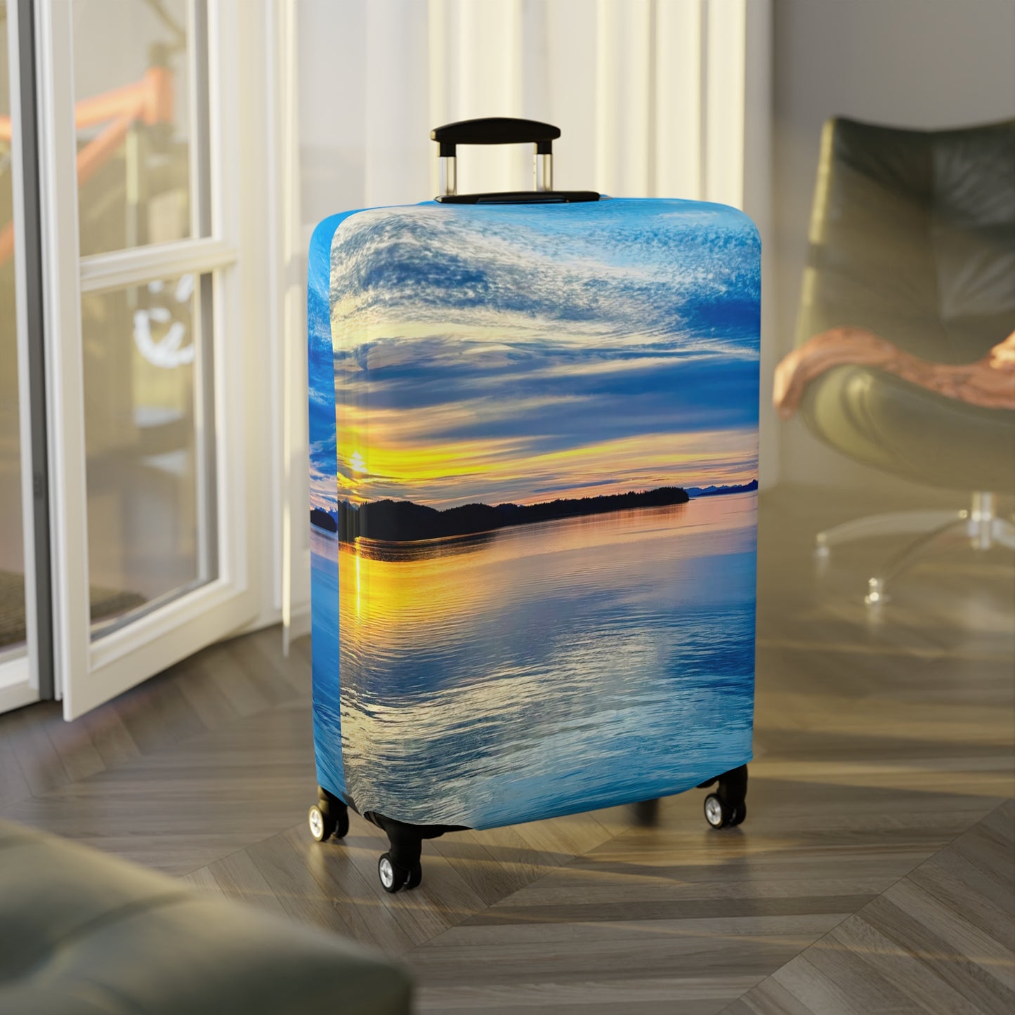 Luggage Cover - "Frosted Light"