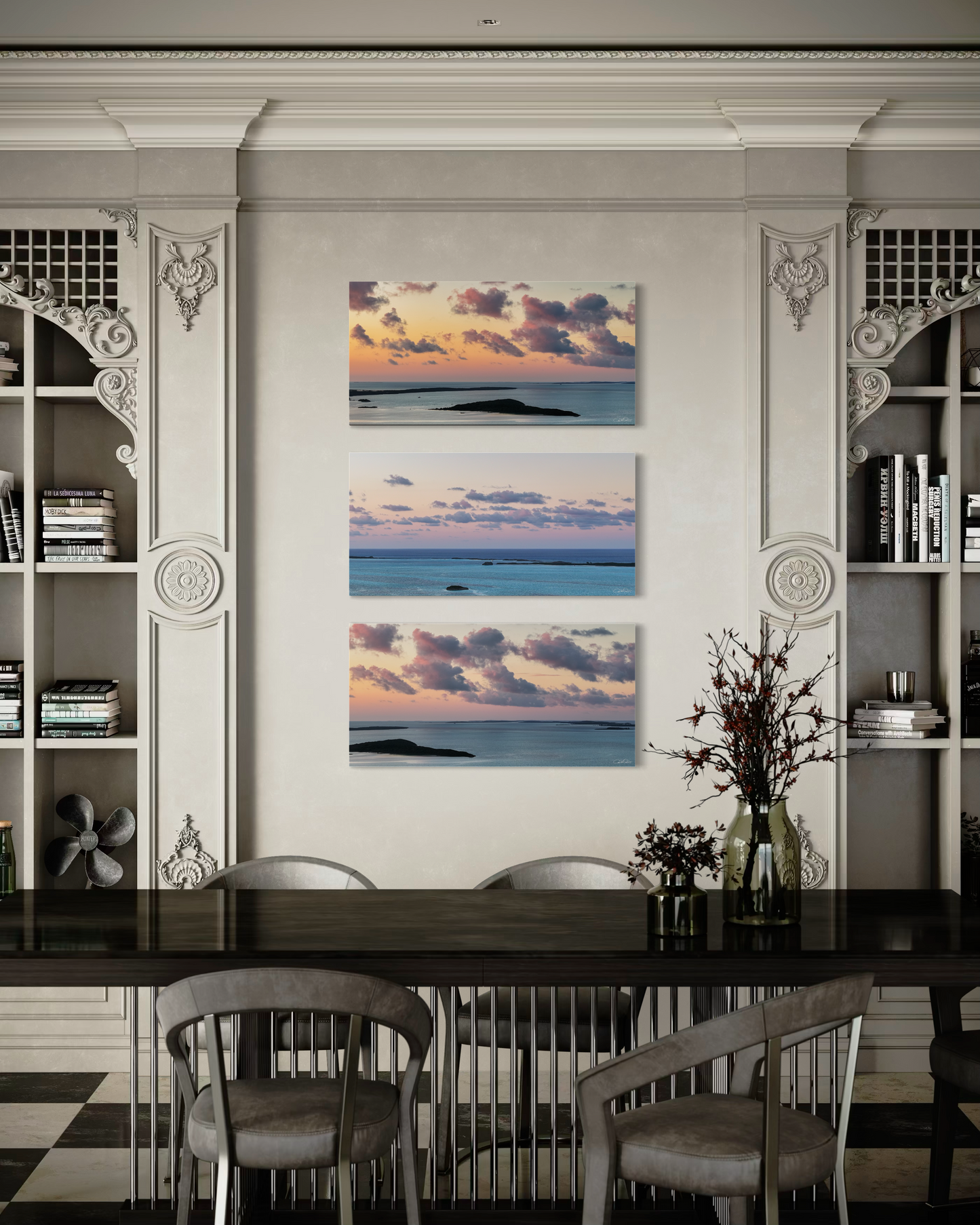 Blue Sea Wall Art 3 Piece Set — Salty Vibes