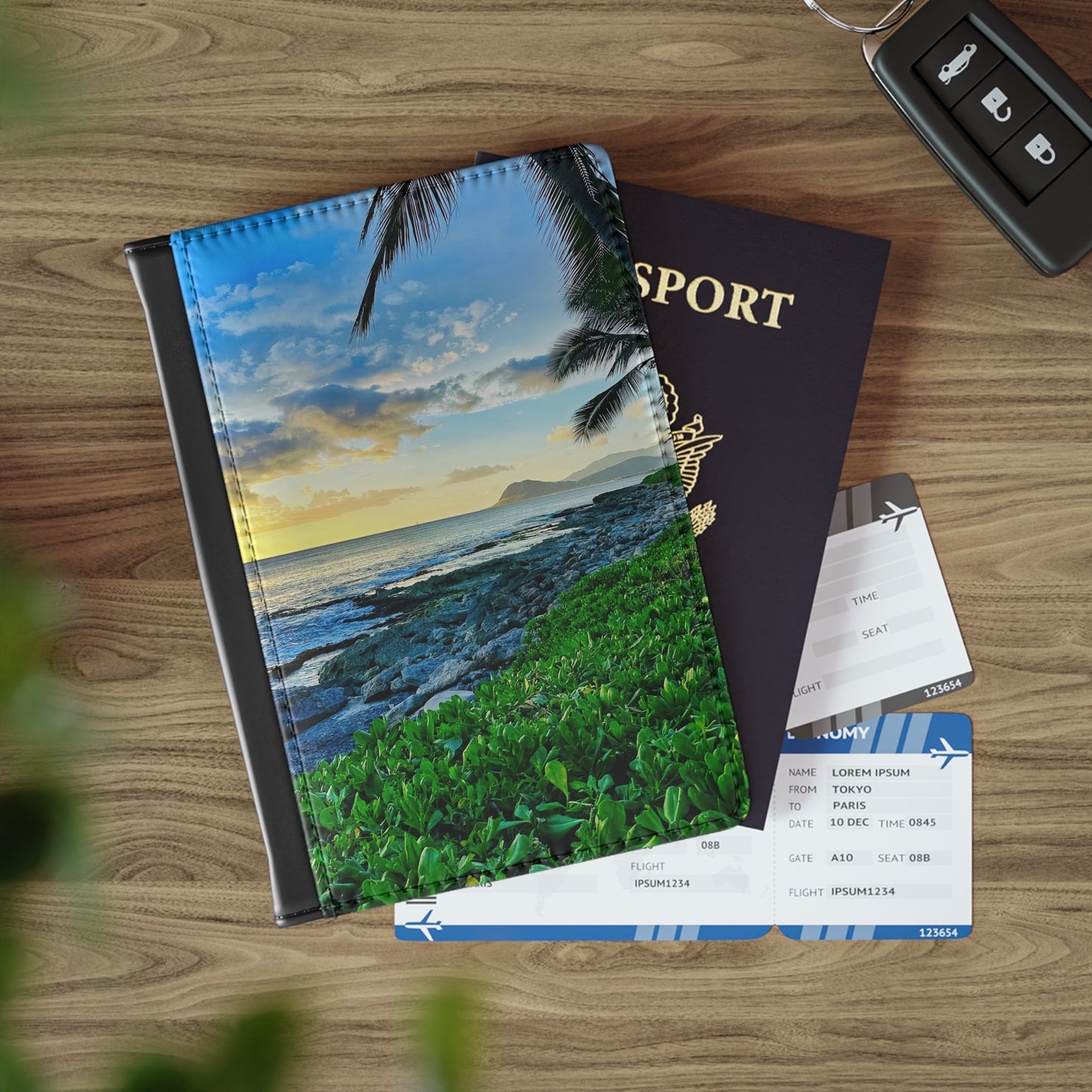 Passport Cover - "Oahu Glow"