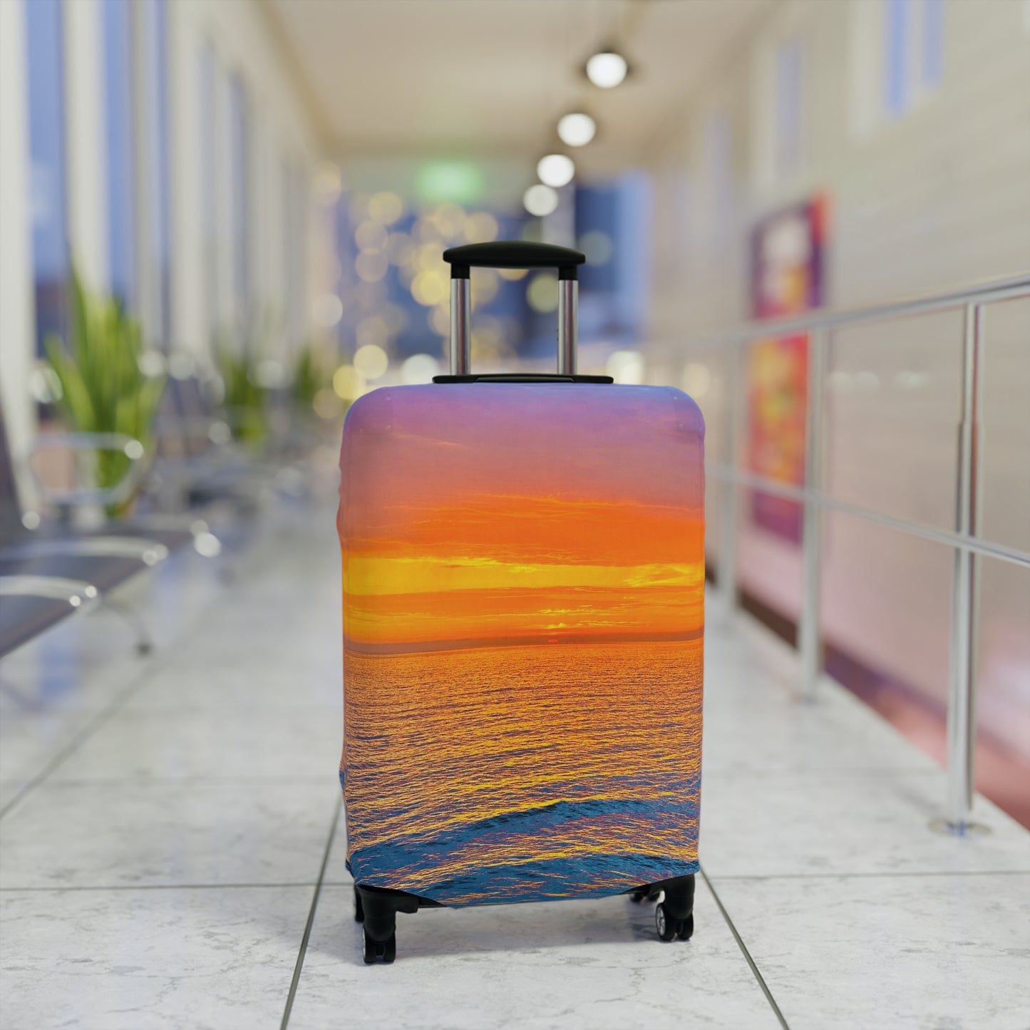 Luggage Cover - "Color Wheel"