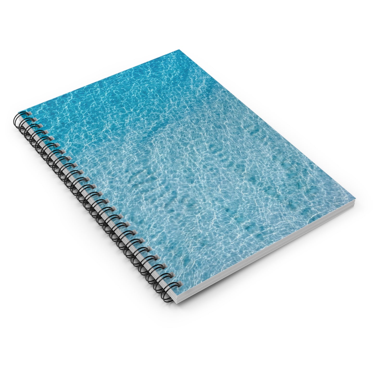 Spiral Notebook — "Soft Tide"