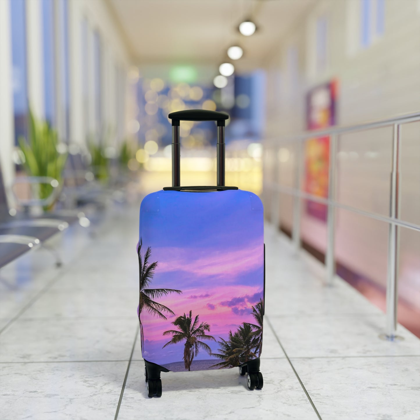 Luggage Cover - "Bubblegum"