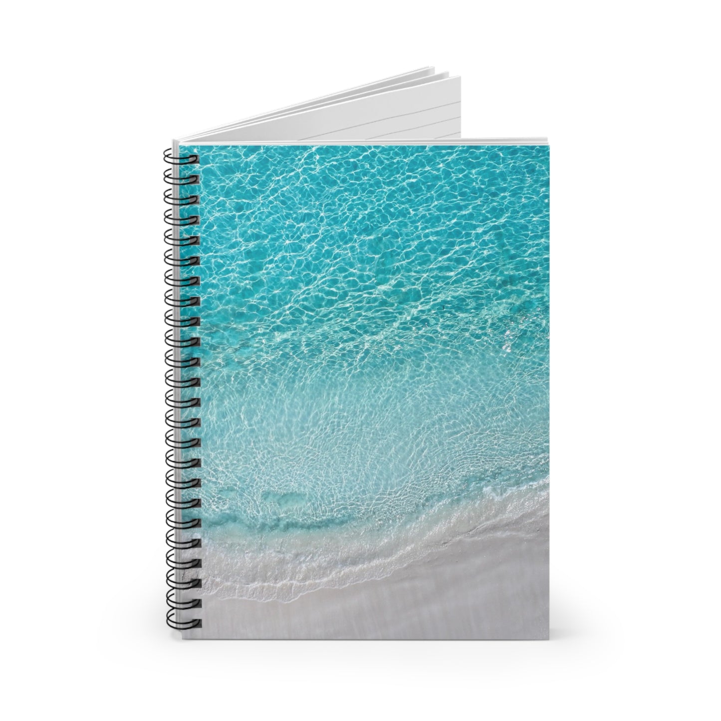 Spiral Notebook — "Saltwater Silence"