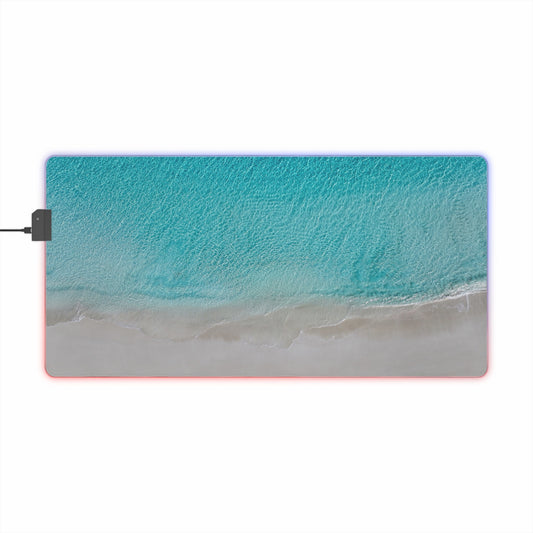 LED Gaming Desk Pad - "Still Tide"