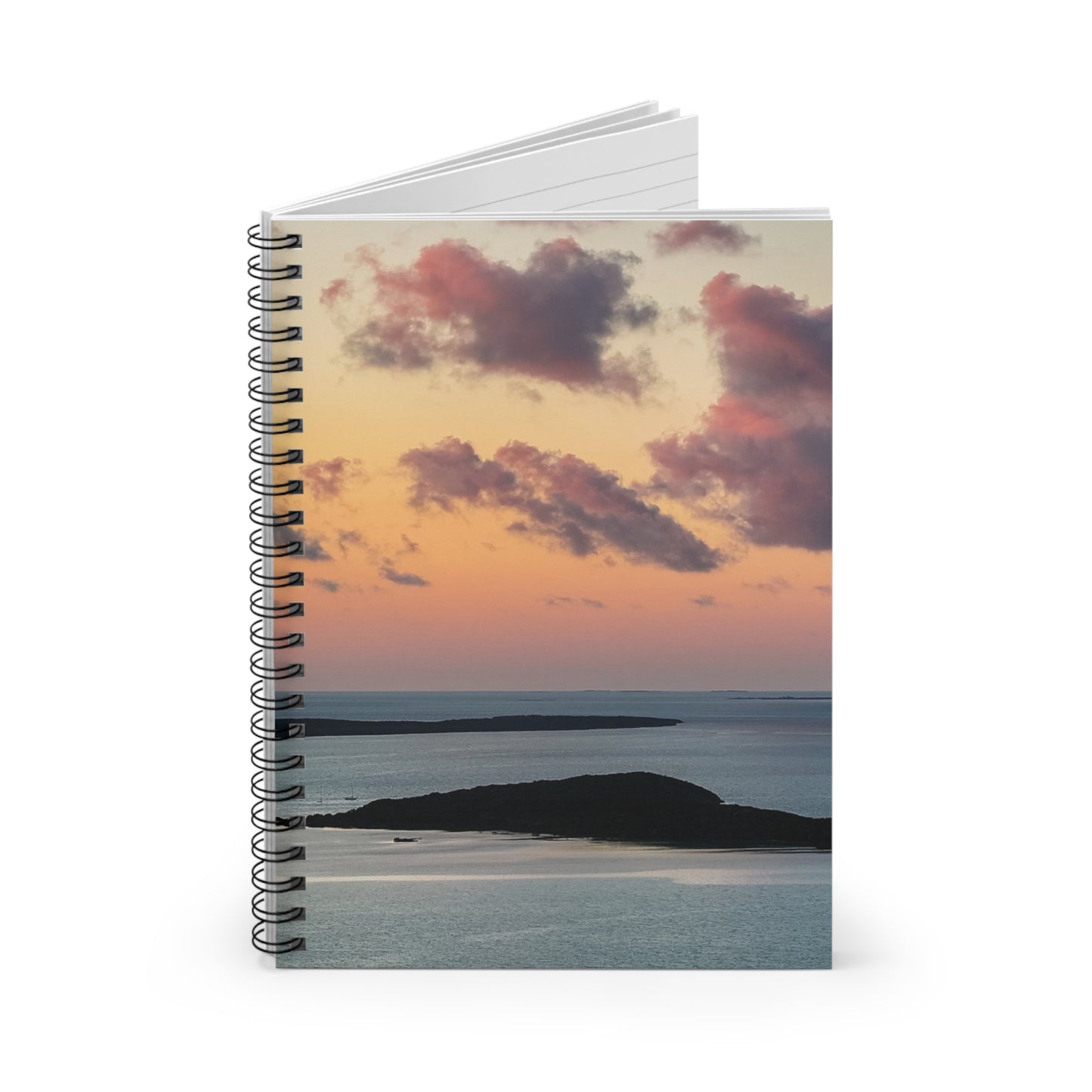 Spiral Notebook — "Sunset Drift"
