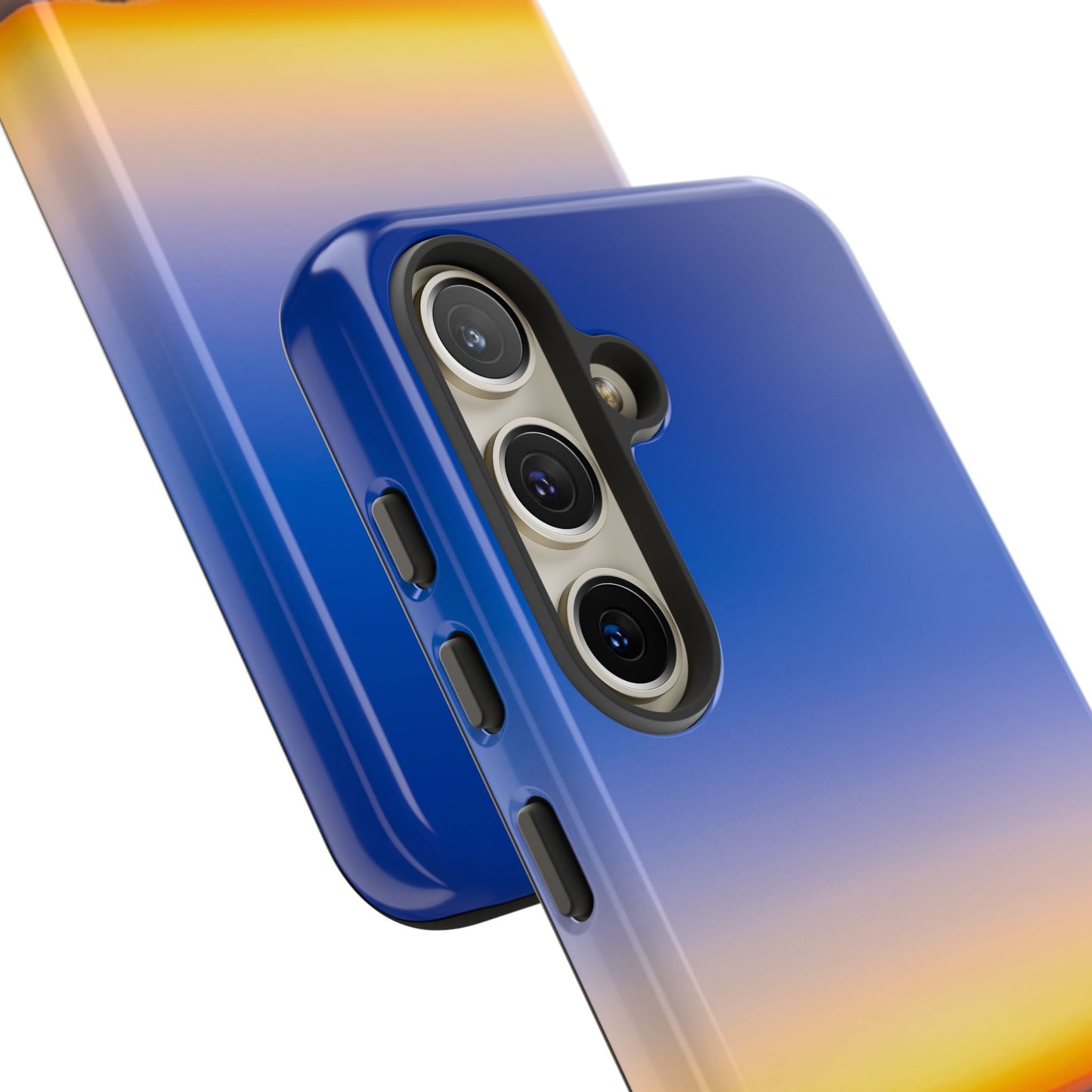 Tough Phone Case - “Golden Blues”