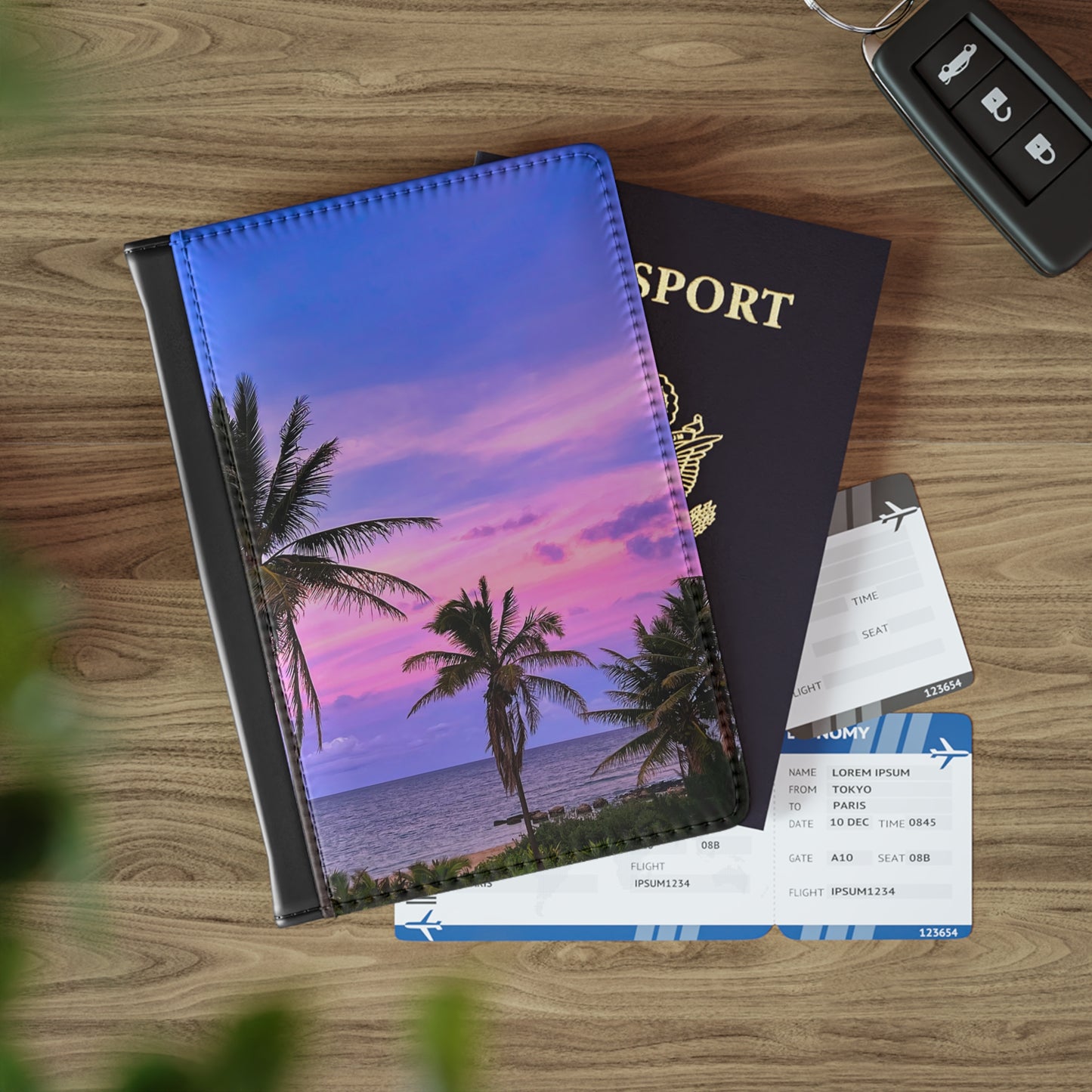 Passport Cover - "Bubblegum"