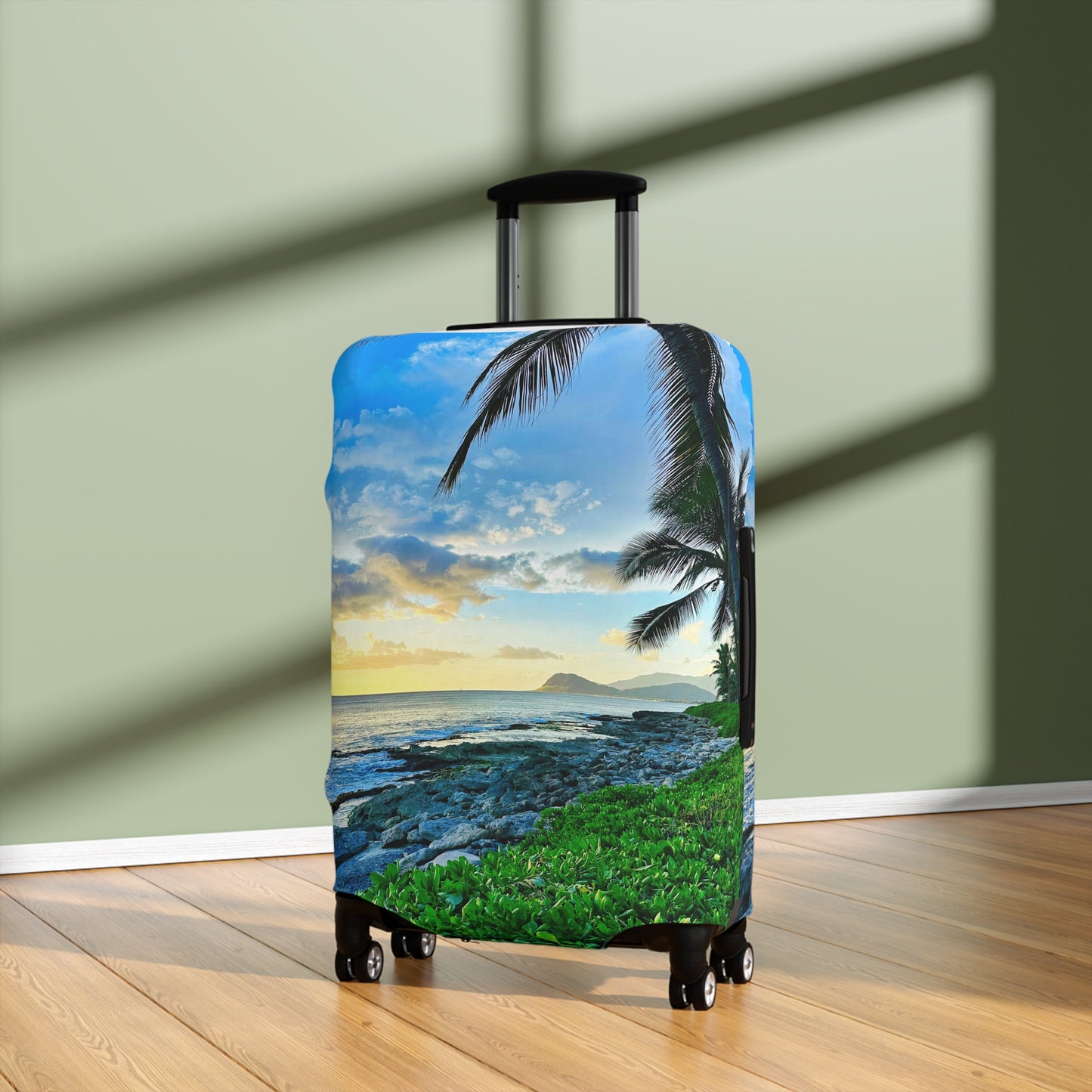 Luggage Cover - "Oahu Glow"