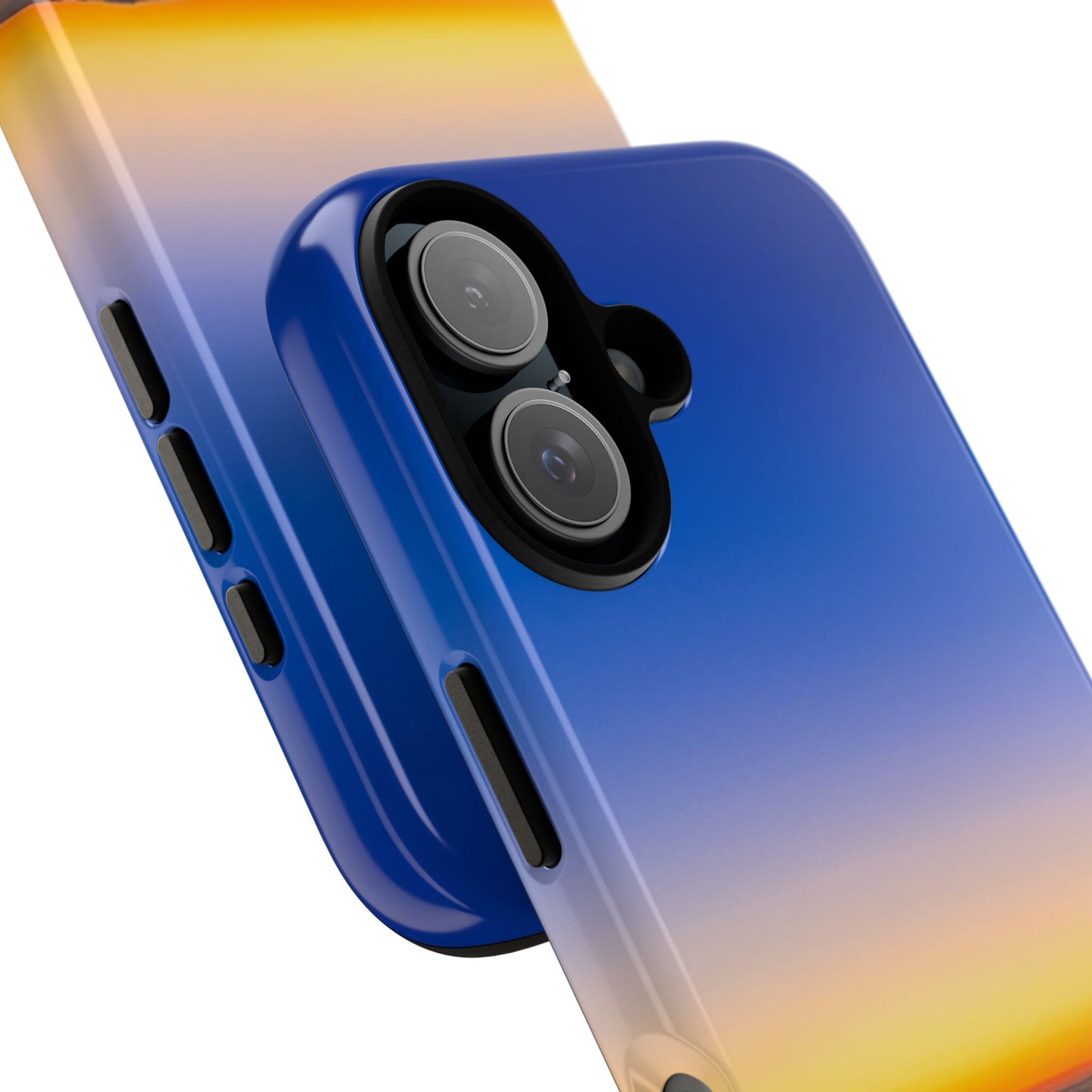 Tough Phone Case - “Golden Blues”