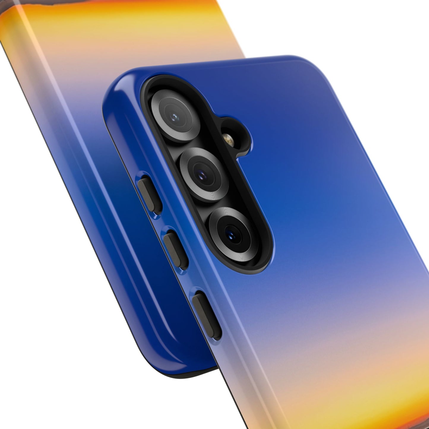 Tough Phone Case - “Golden Blues”