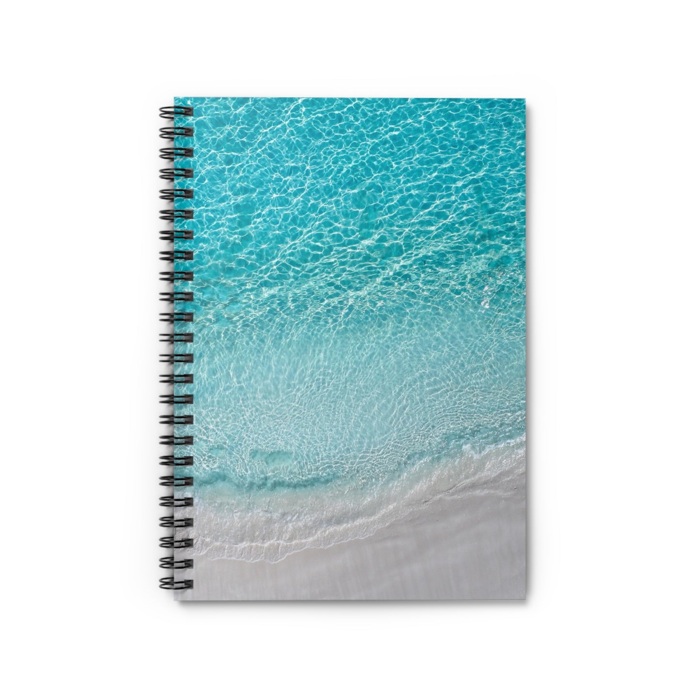 Spiral Notebook — "Saltwater Silence"