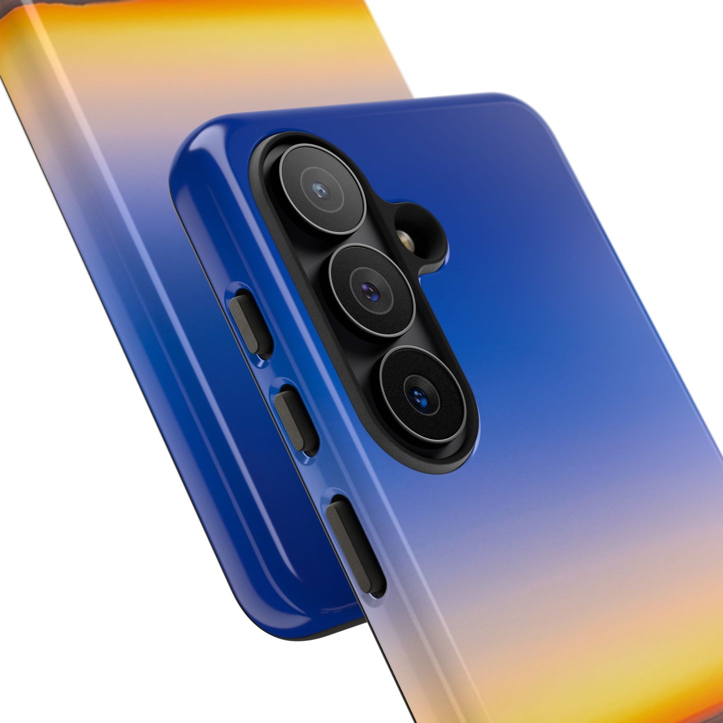 Tough Phone Case - “Golden Blues”