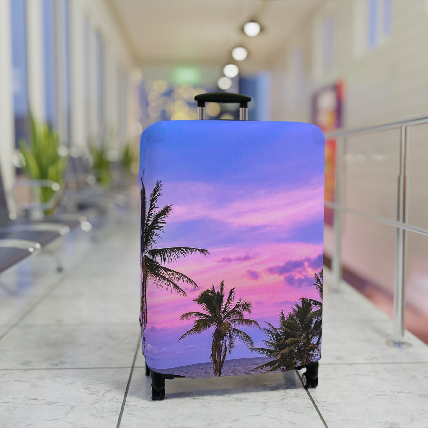 Luggage Cover - "Bubblegum"
