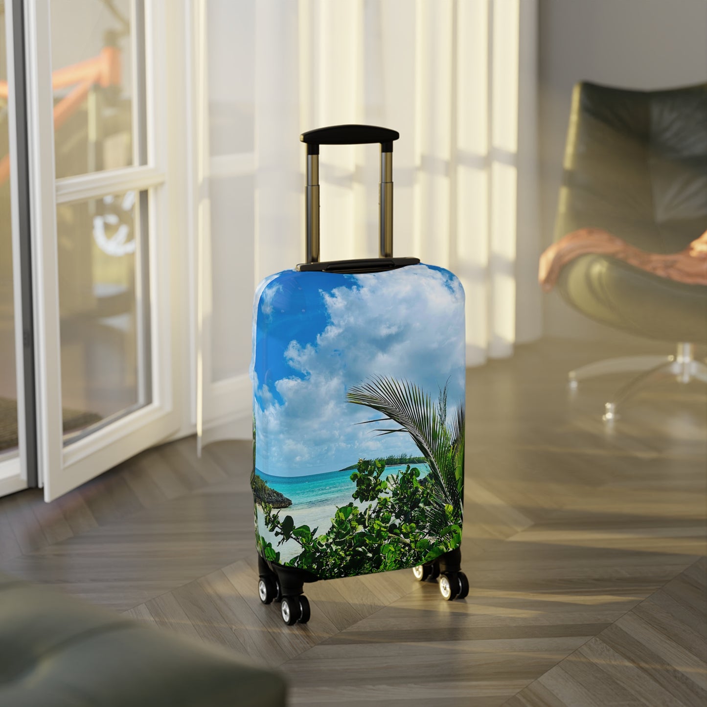 Luggage Cover - "Sea Turtle Cove"