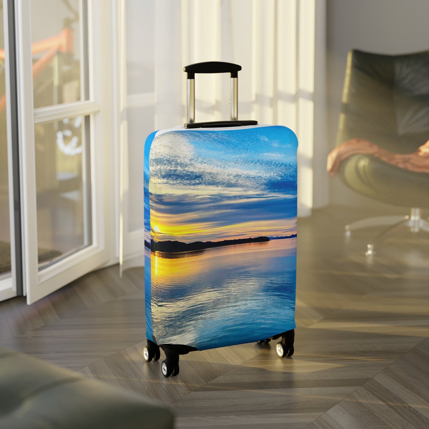 Luggage Cover - "Frosted Light"