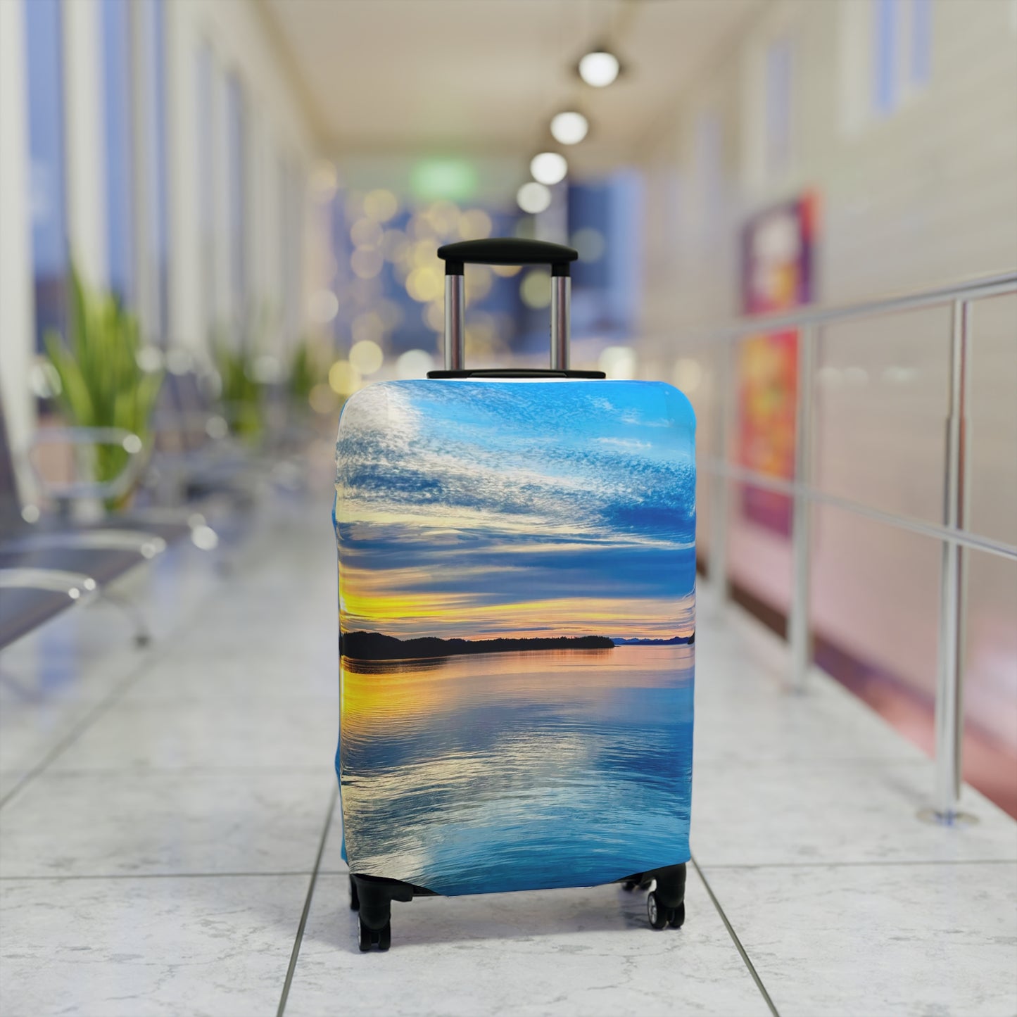 Luggage Cover - "Frosted Light"