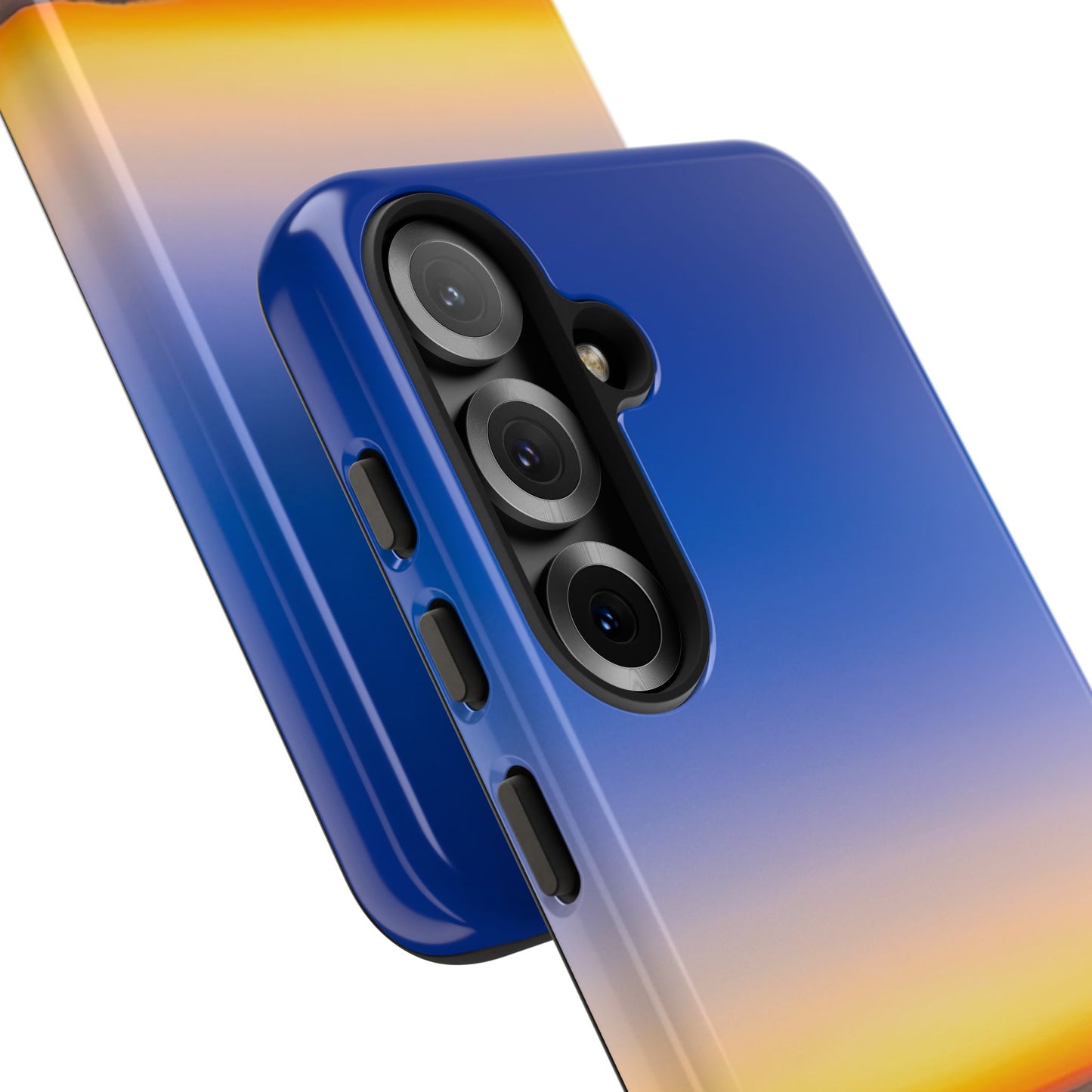 Tough Phone Case - “Golden Blues”