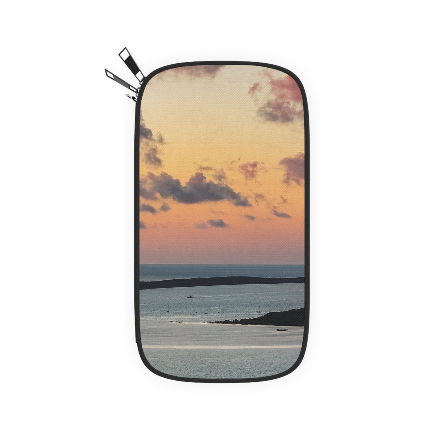 Passport Wallet - "Sunset Drift"