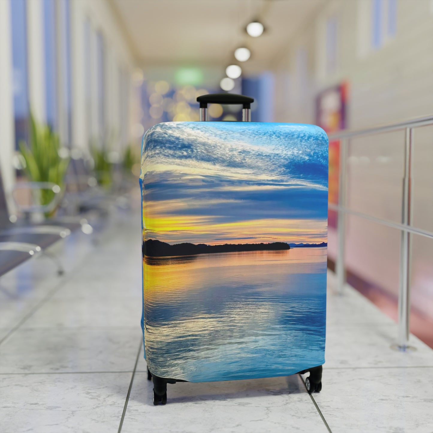 Luggage Cover - "Frosted Light"