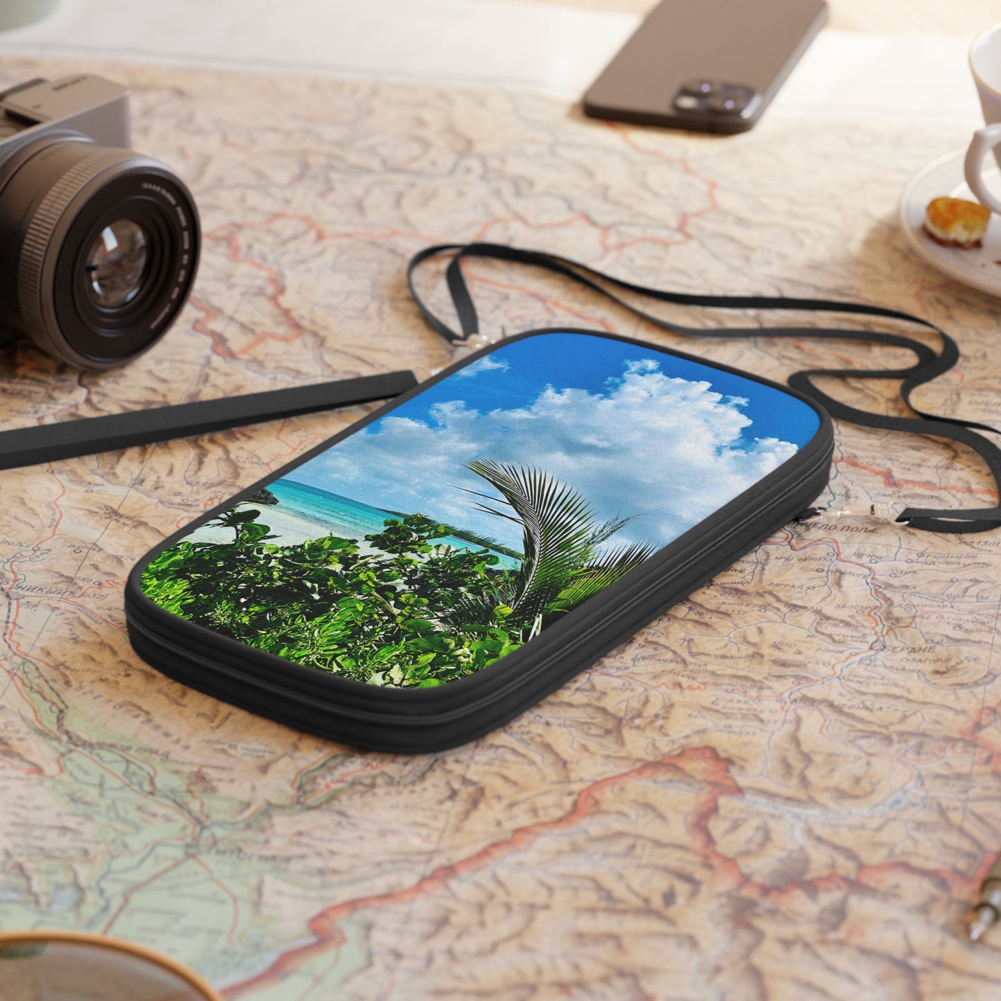 Passport Wallet - "Sea Turtle Cove"