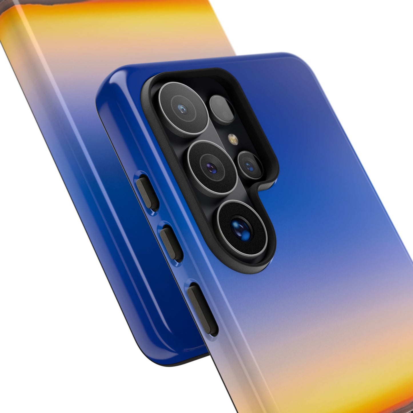 Tough Phone Case - “Golden Blues”