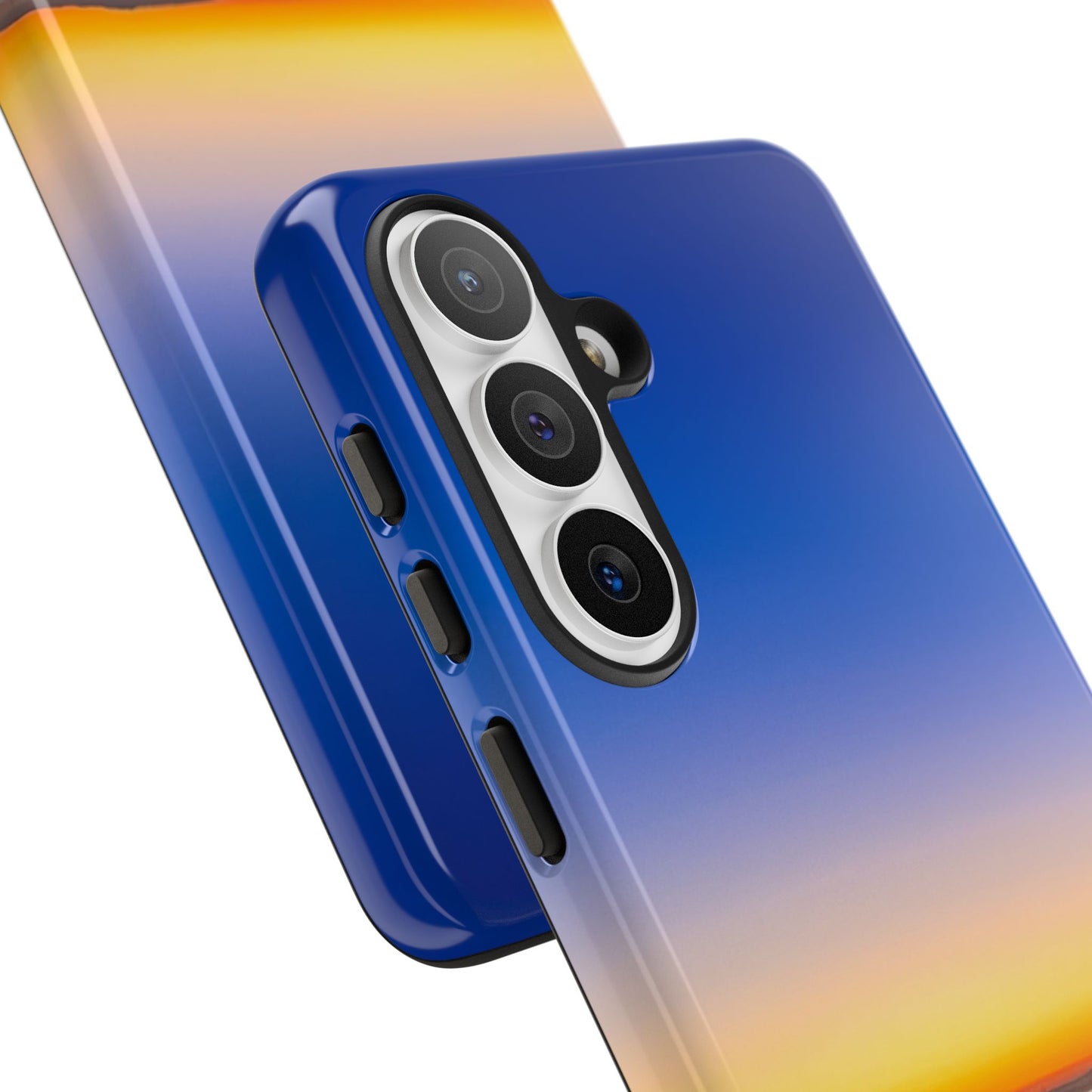 Tough Phone Case - “Golden Blues”