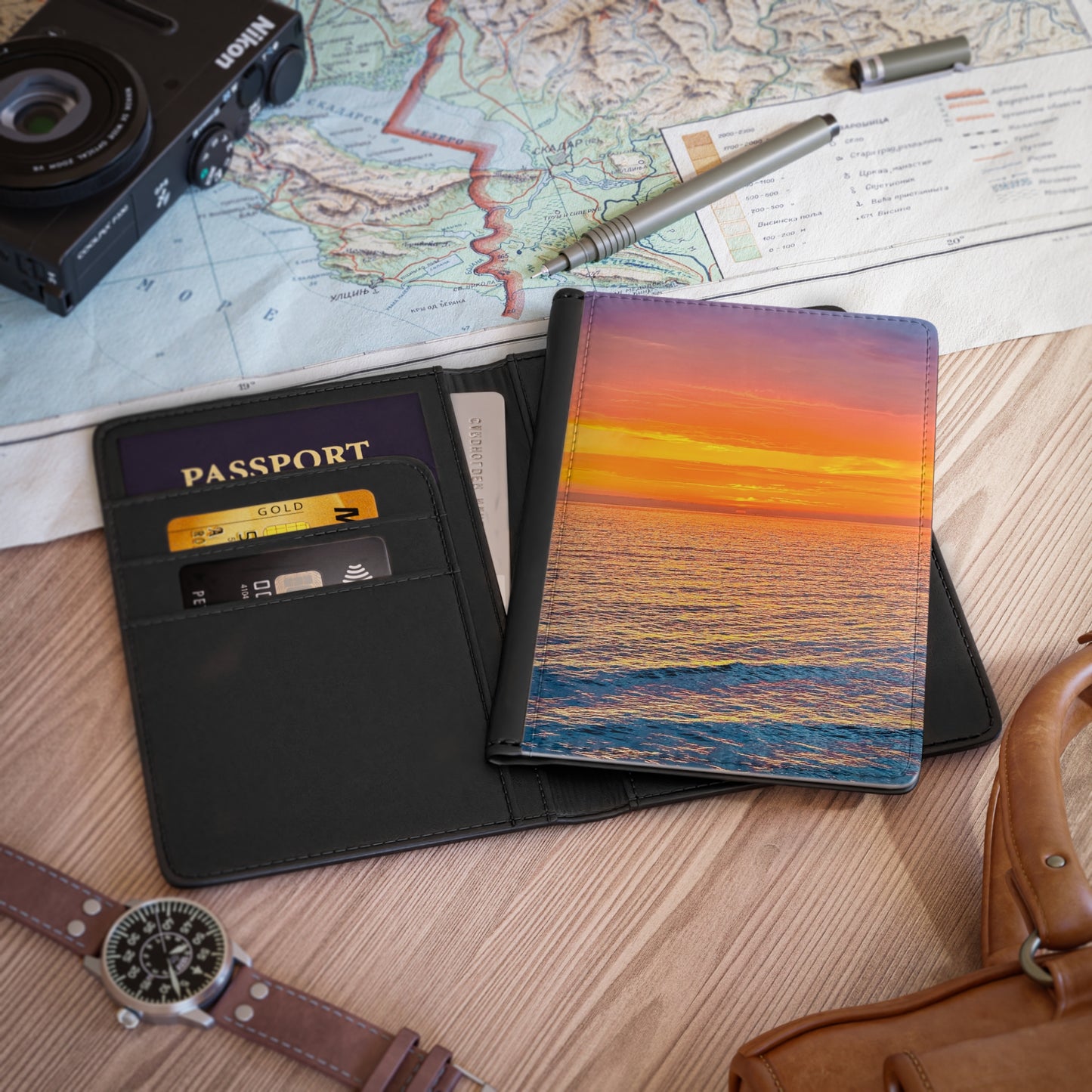 Passport Cover - "Color Wheel"