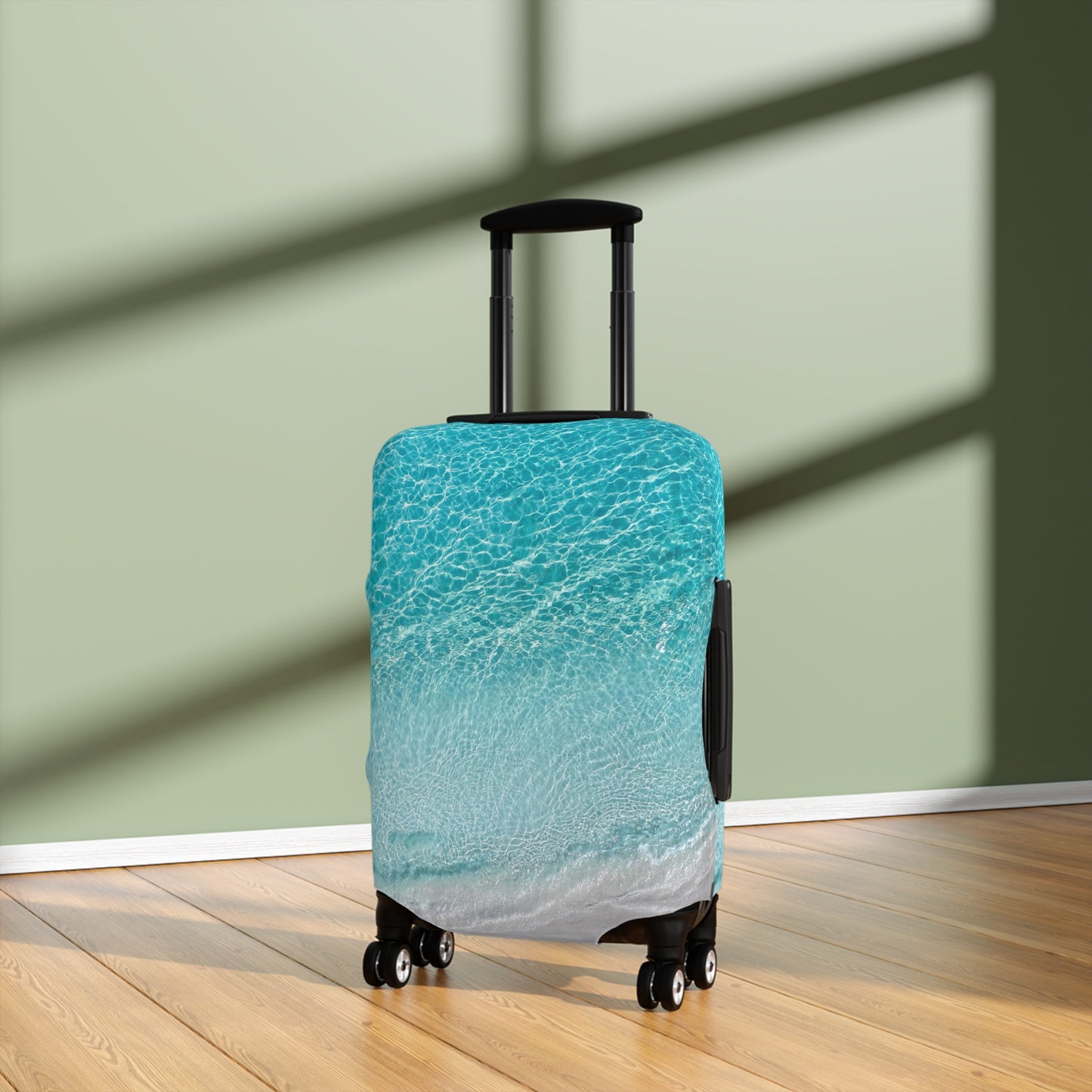 Luggage Cover - "Saltwater Silence"
