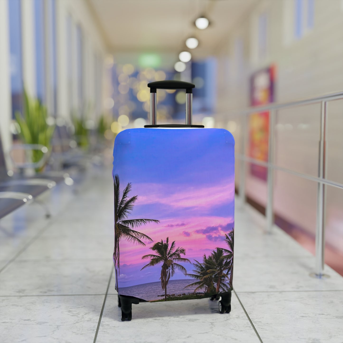 Luggage Cover - "Bubblegum"