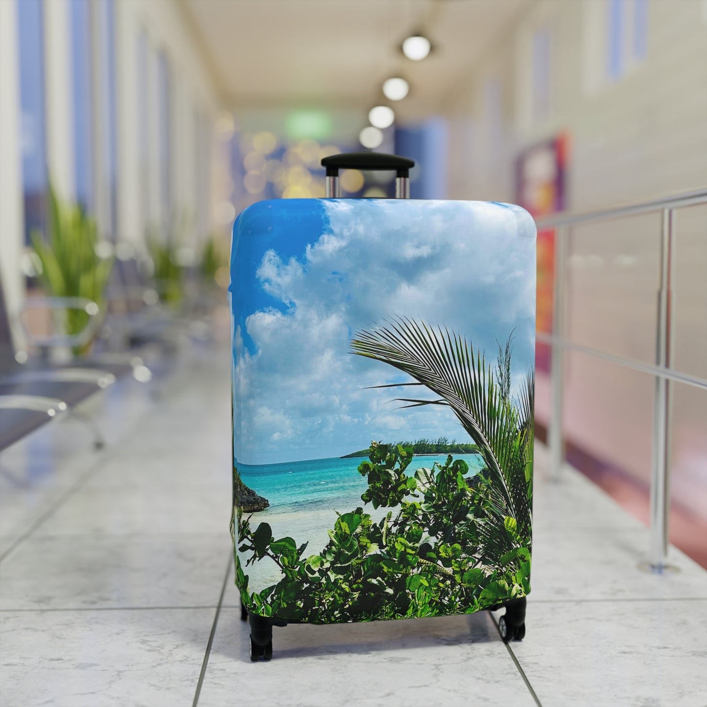 Luggage Cover - "Sea Turtle Cove"