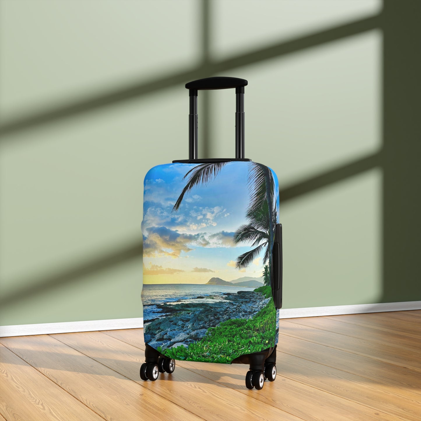 Luggage Cover - "Oahu Glow"