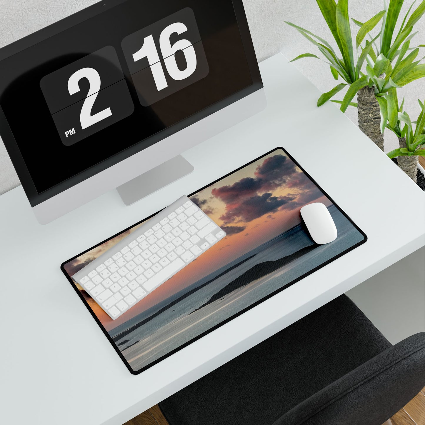 Desk Mat - "Sunset Drift"