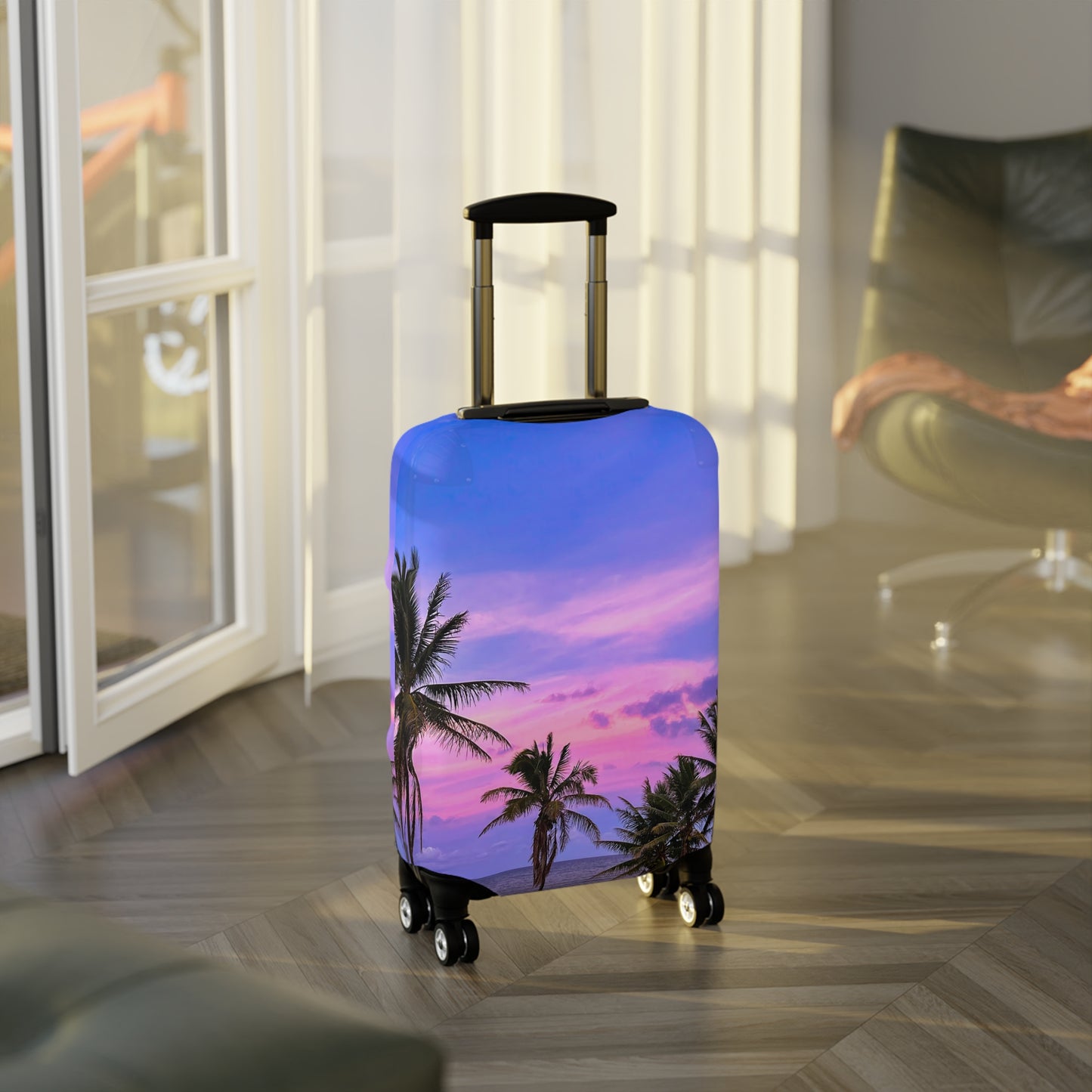 Luggage Cover - "Bubblegum"