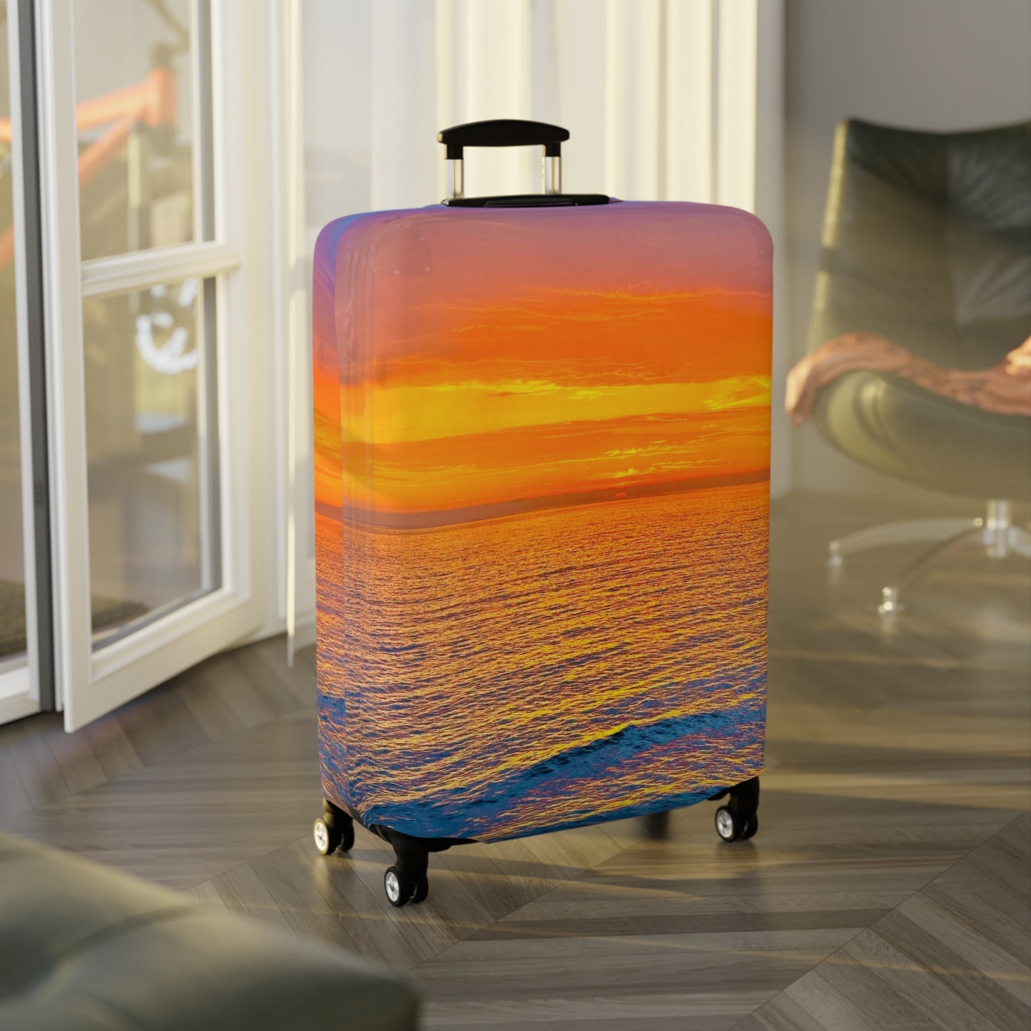 Luggage Cover - "Color Wheel"