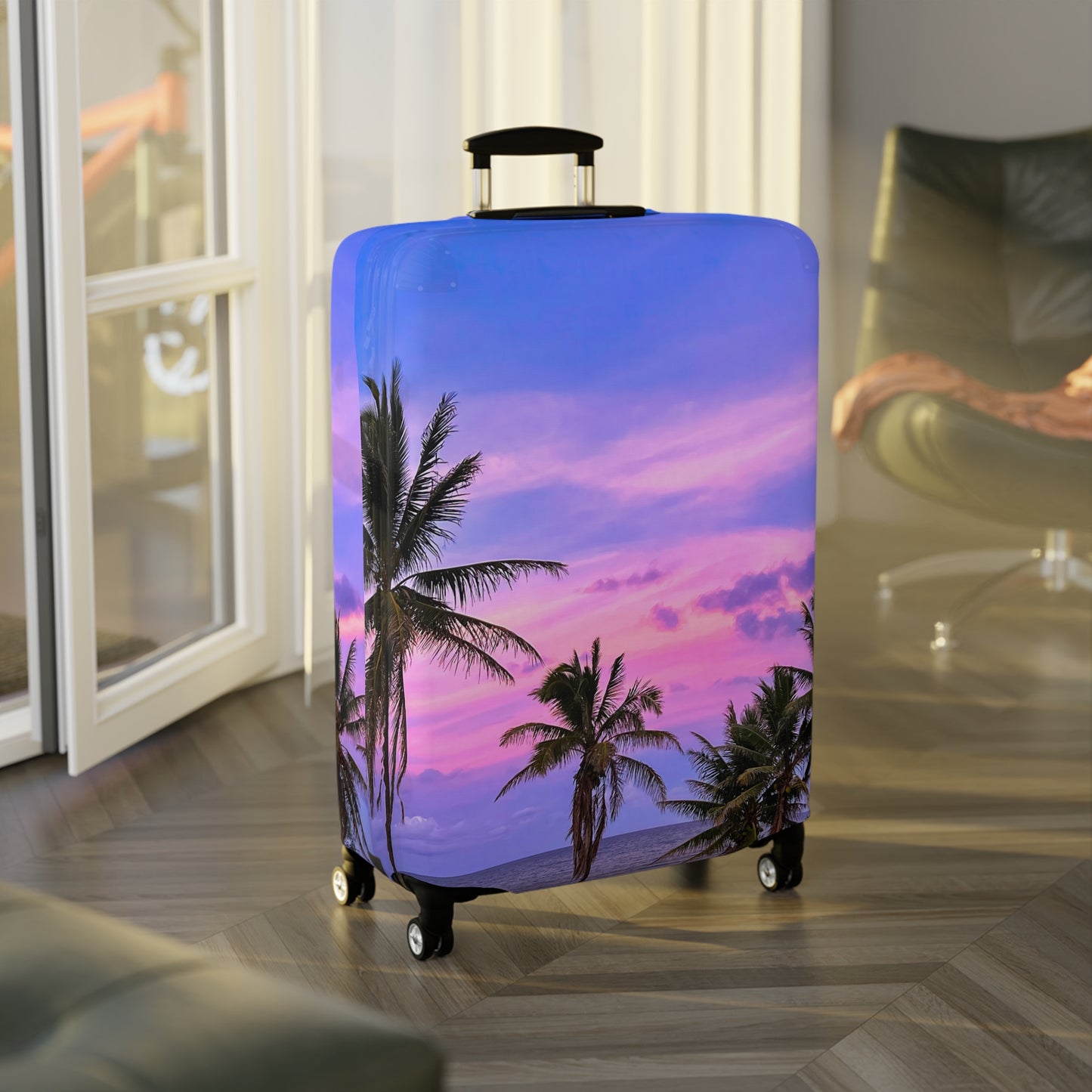 Luggage Cover - "Bubblegum"