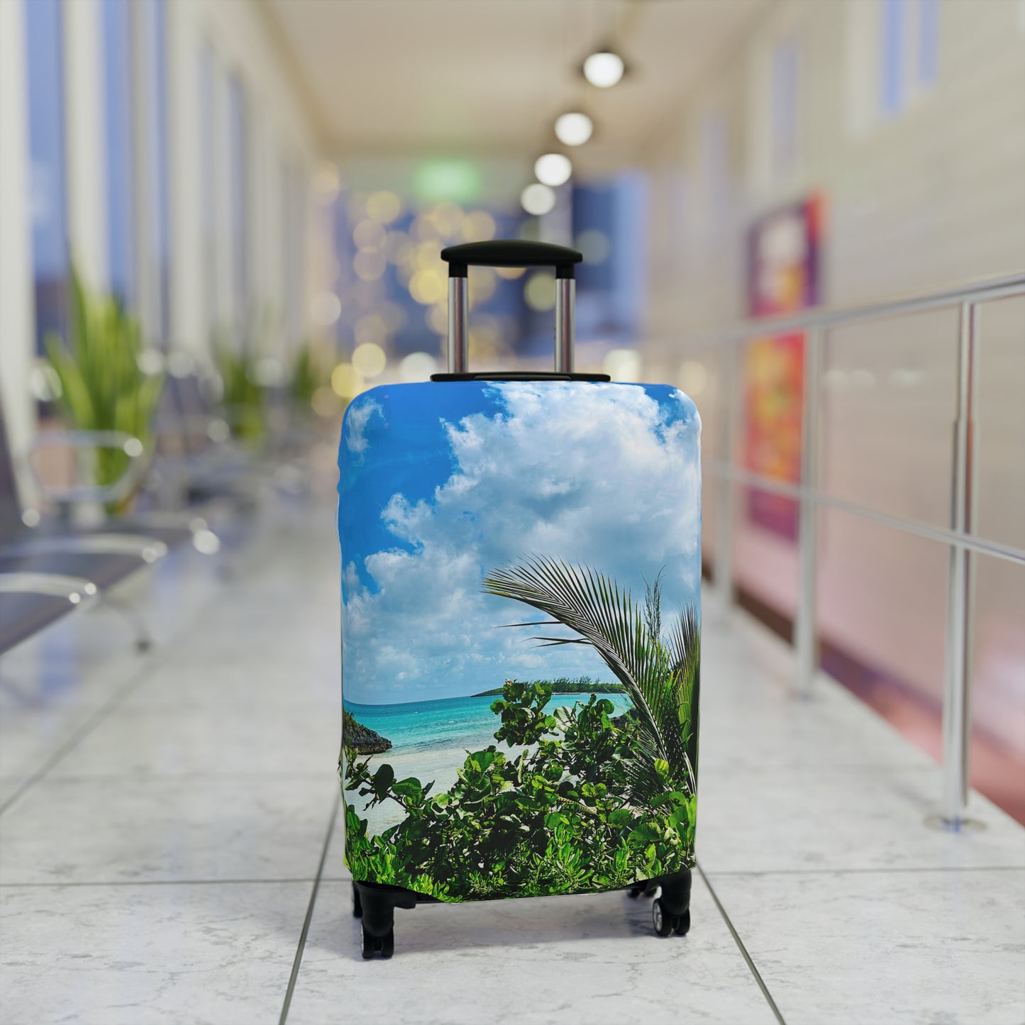 Luggage Cover - "Sea Turtle Cove"