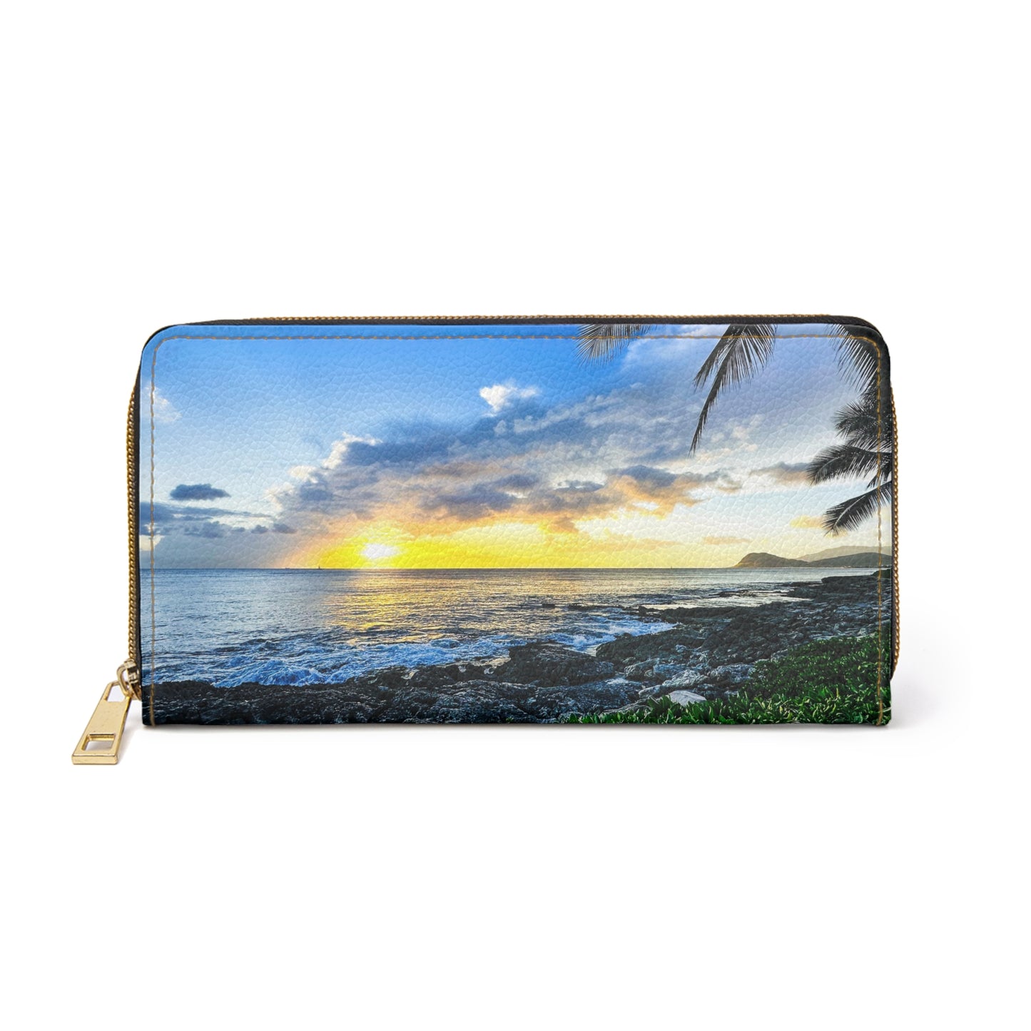 Zipper Wallet - "Mellow Yellow"