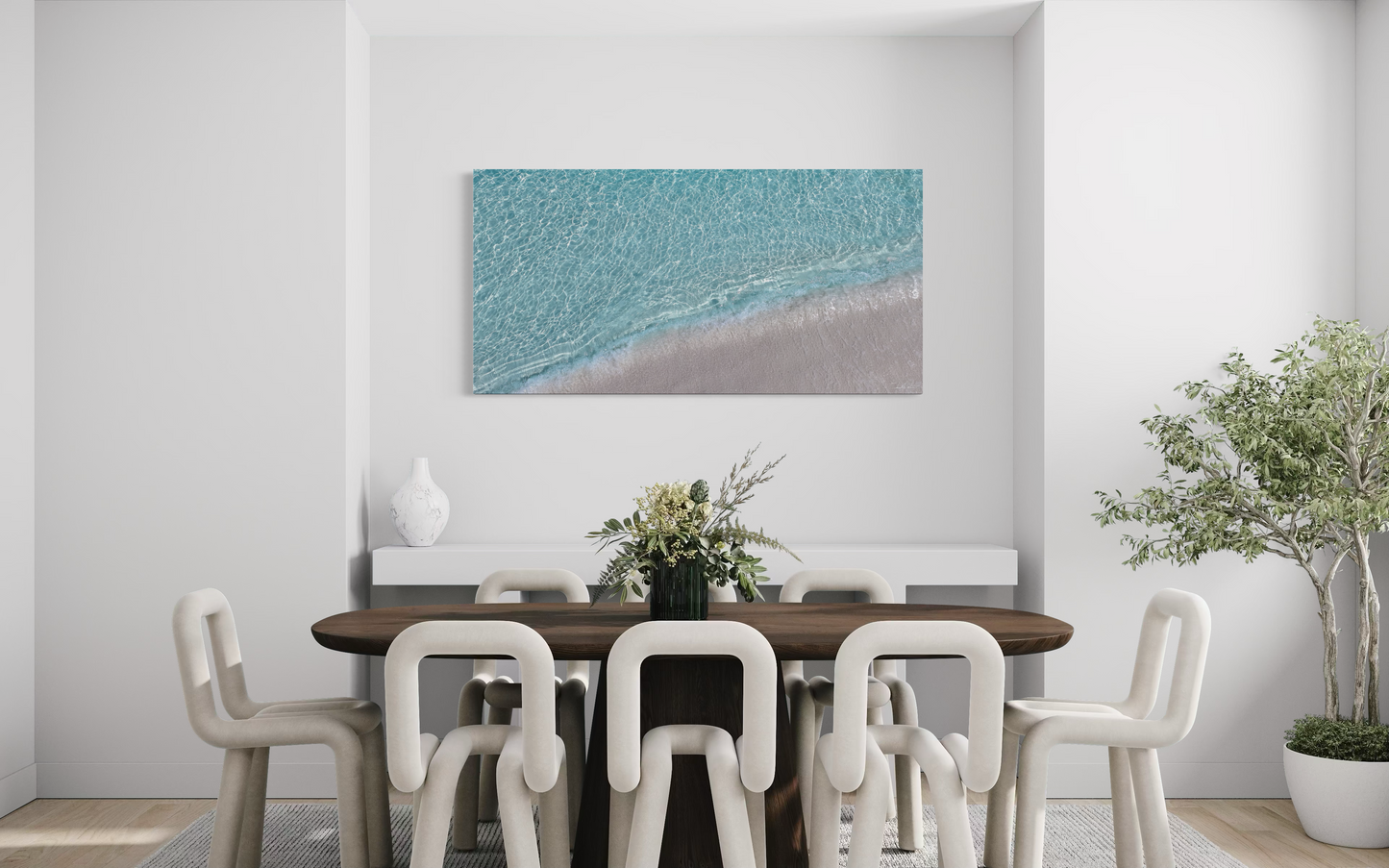 Calm turquoise water shoreline fine art ocean photography — Salty Vibes