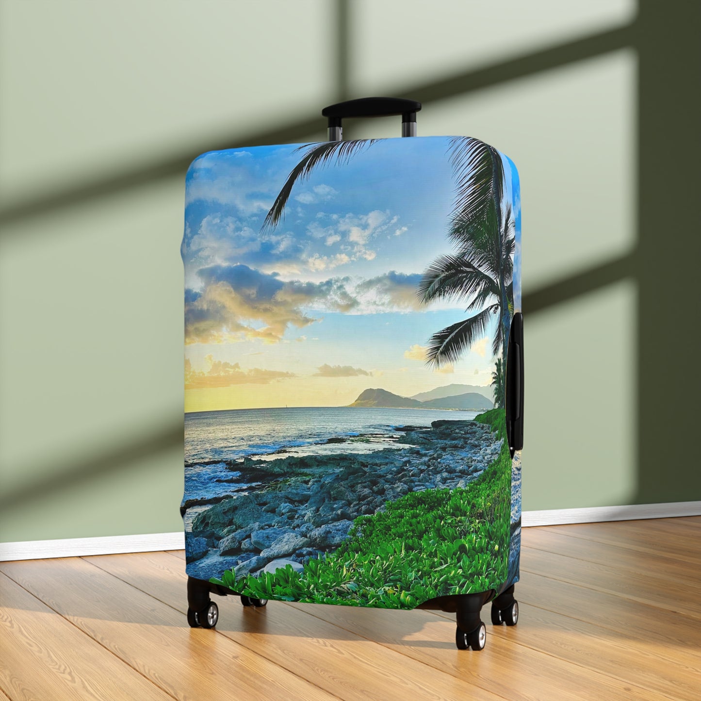 Luggage Cover - "Oahu Glow"