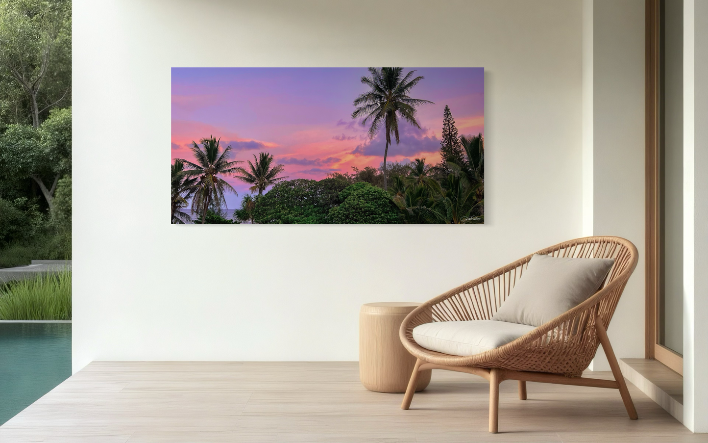 Pastel Palms