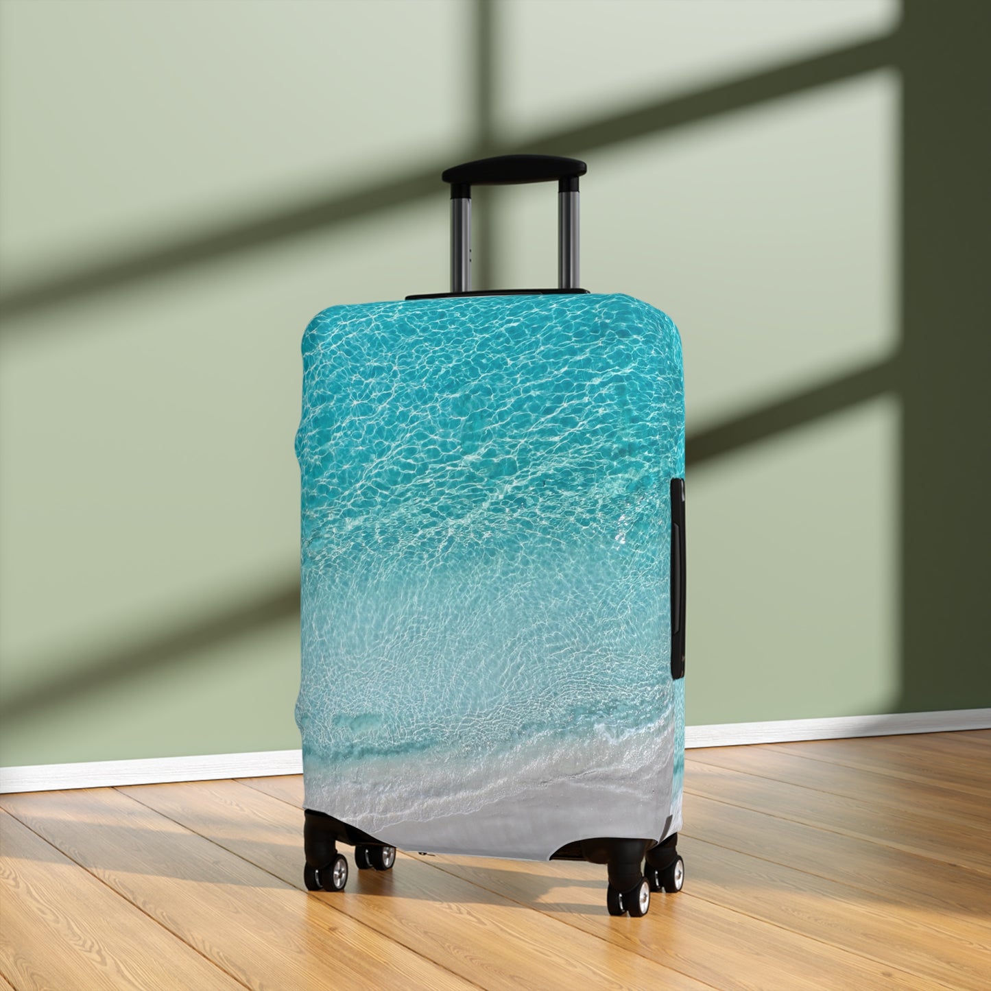 Luggage Cover - "Saltwater Silence"