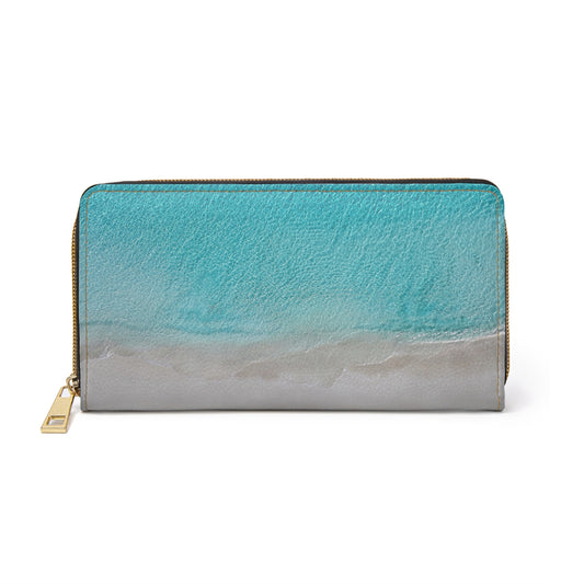 Zipper Wallet - "Still Tide"