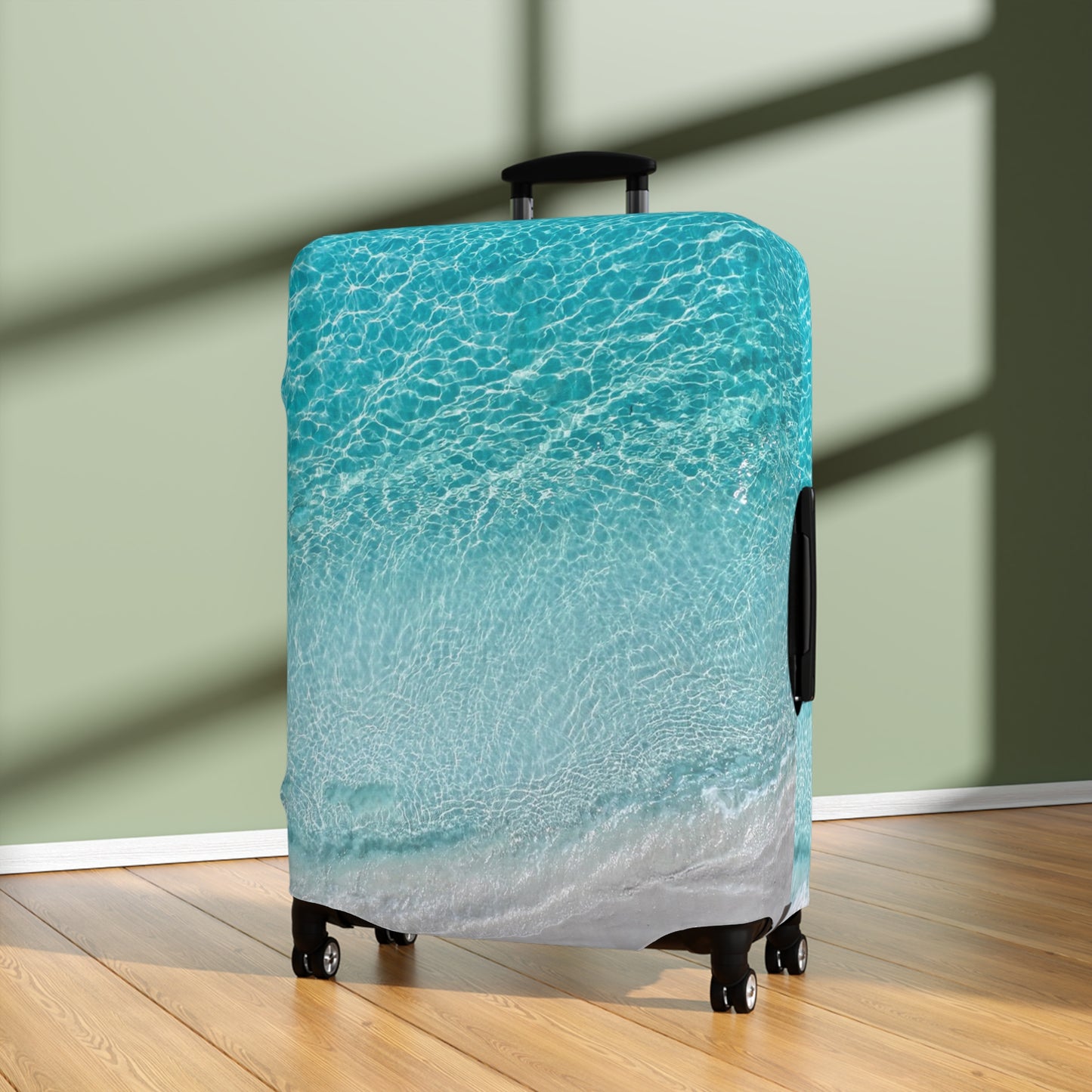 Luggage Cover - "Saltwater Silence"