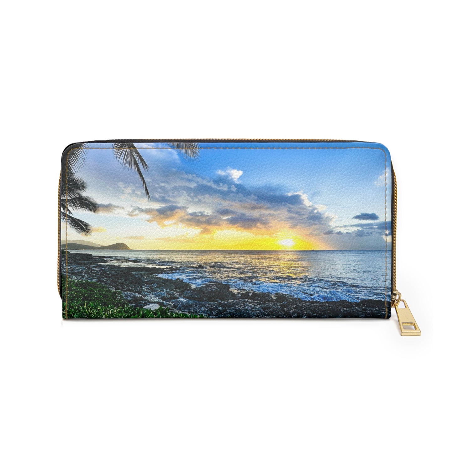 Zipper Wallet - "Mellow Yellow"