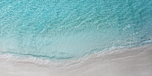 Saltwater Silence Exuma Bahamas Aerial Ocean View — Salty Vibes