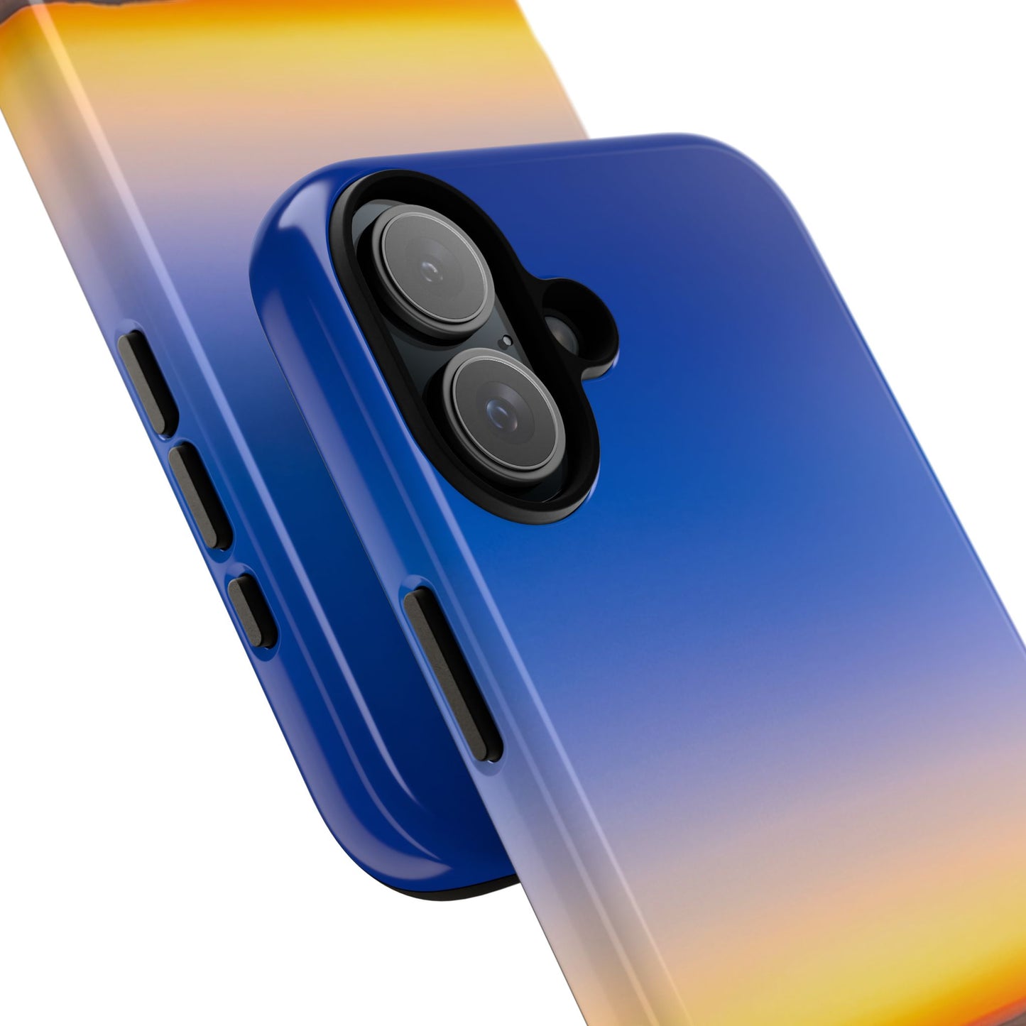 Tough Phone Case - “Golden Blues”