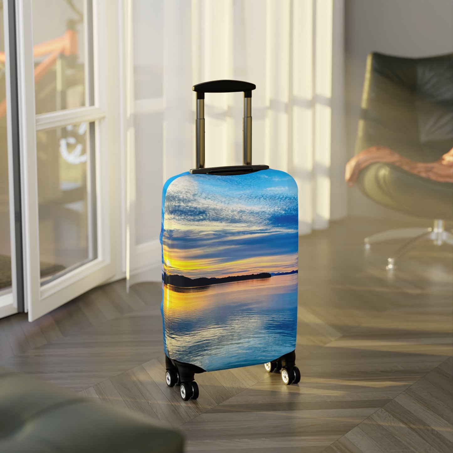 Luggage Cover - "Frosted Light"