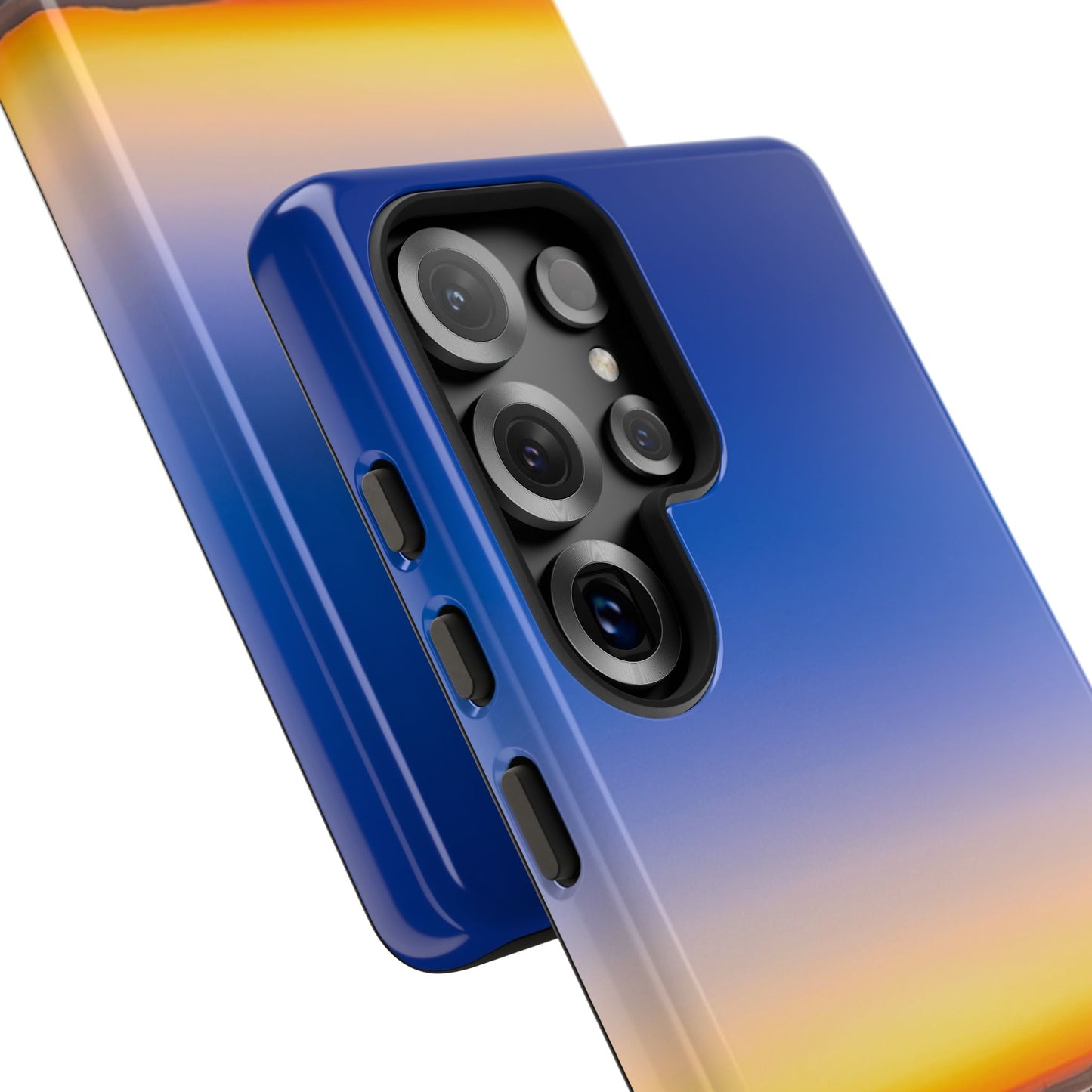Tough Phone Case - “Golden Blues”